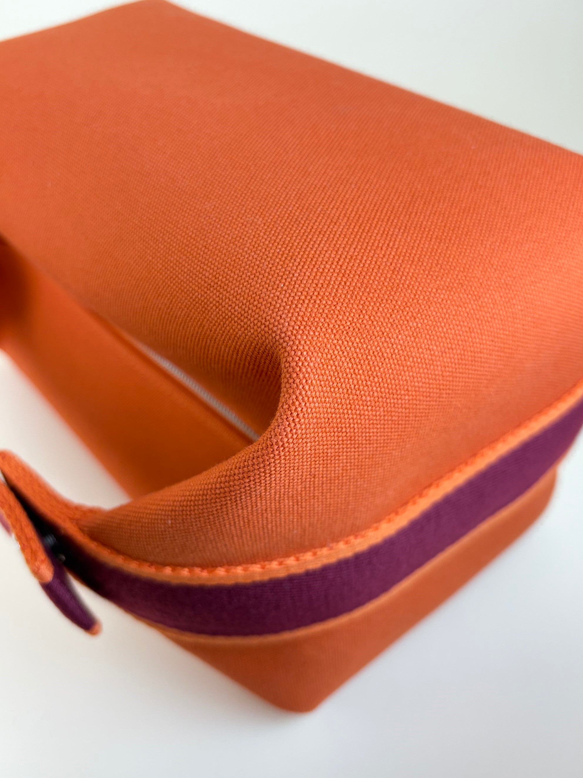 Hermes Orange Bride A Brac large Case