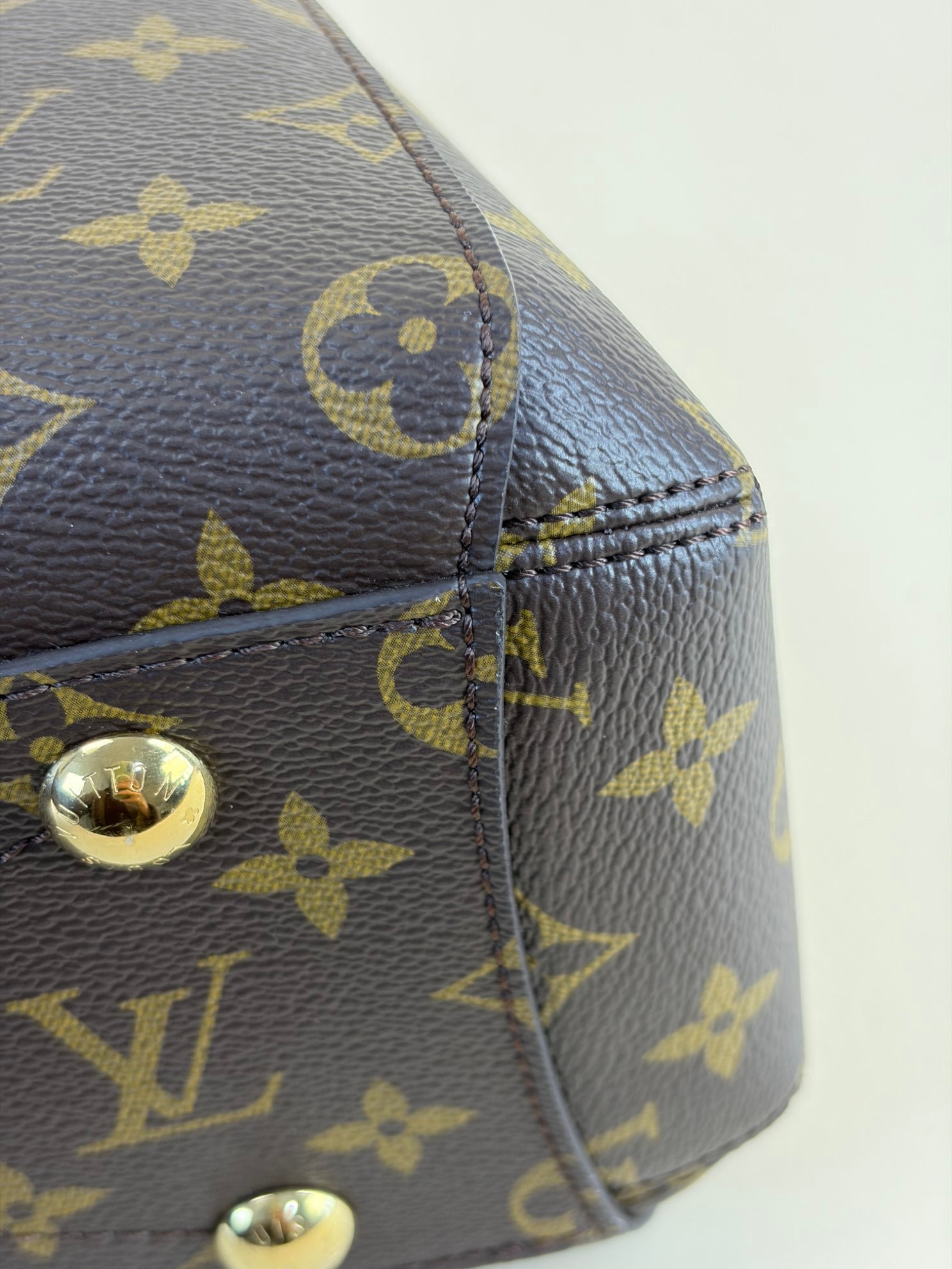 Louis Vuitton Monogram Montaigne BB Tote Bag with Strap