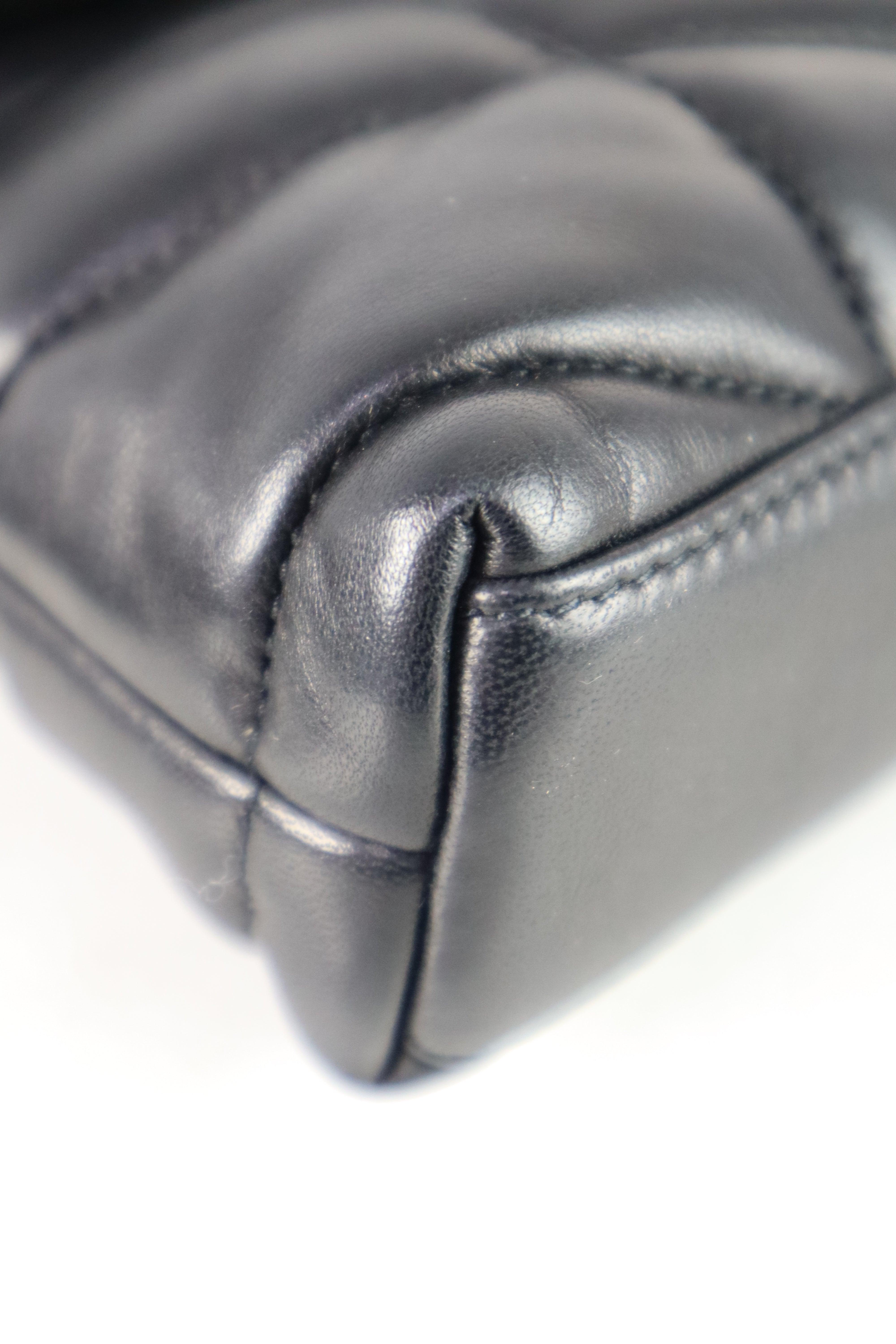 YSL Black Buffer Clutch