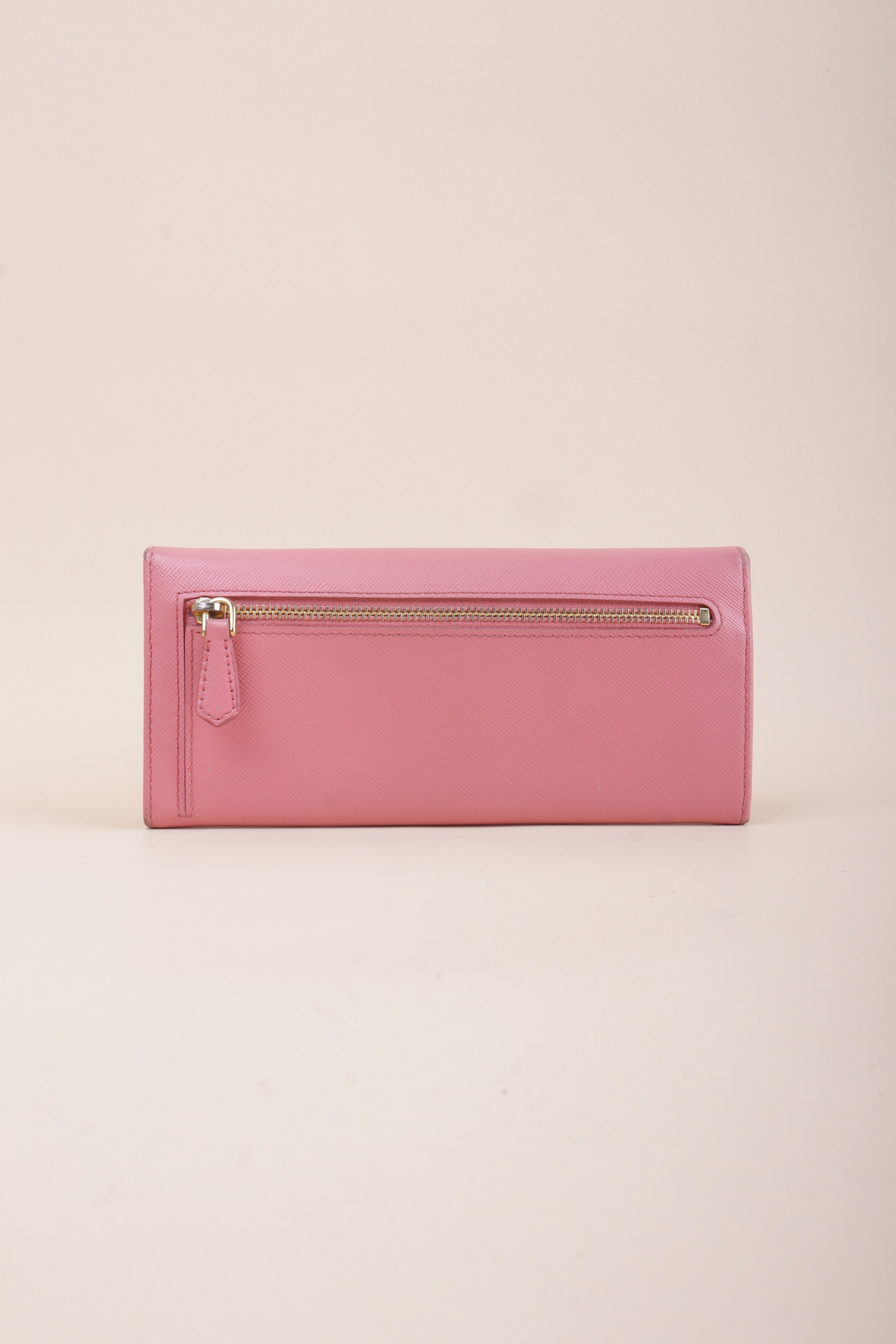 Prada Pink Continental Long Wallet