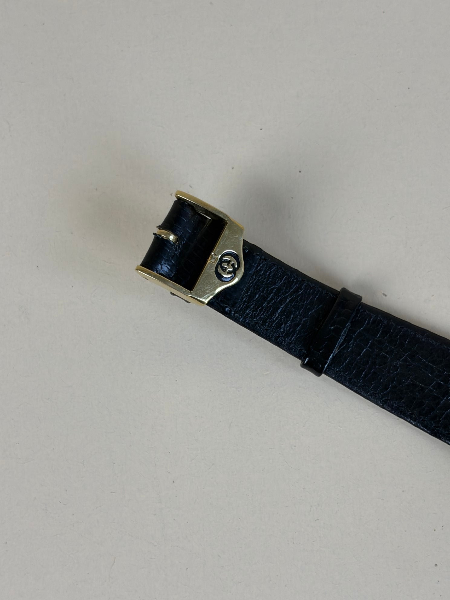 Gucci Black Vernis Watch