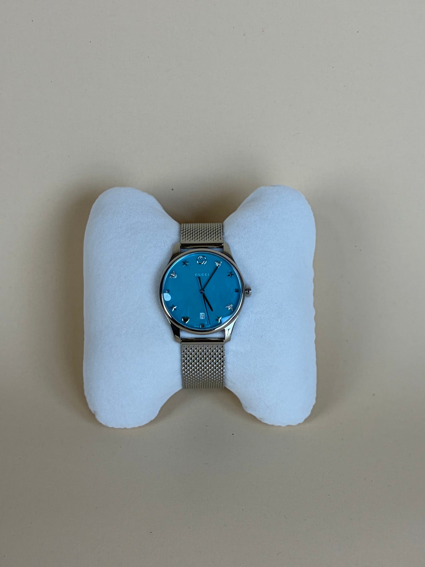 Gucci Stainless Steel Timeless Quartz Watch