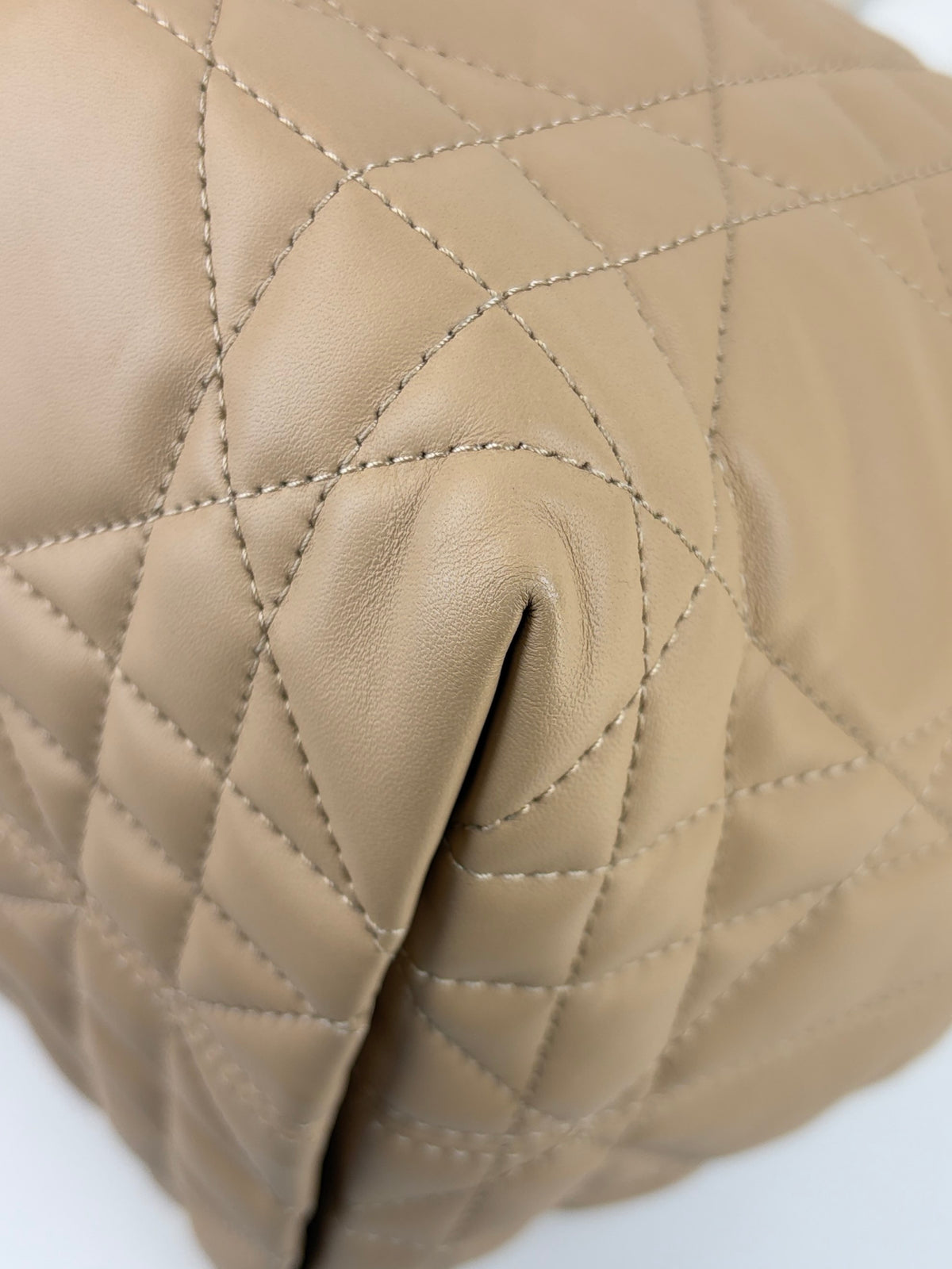 Dior biscuit and trench beige macro cannage calfskin medium Dior toujours bag