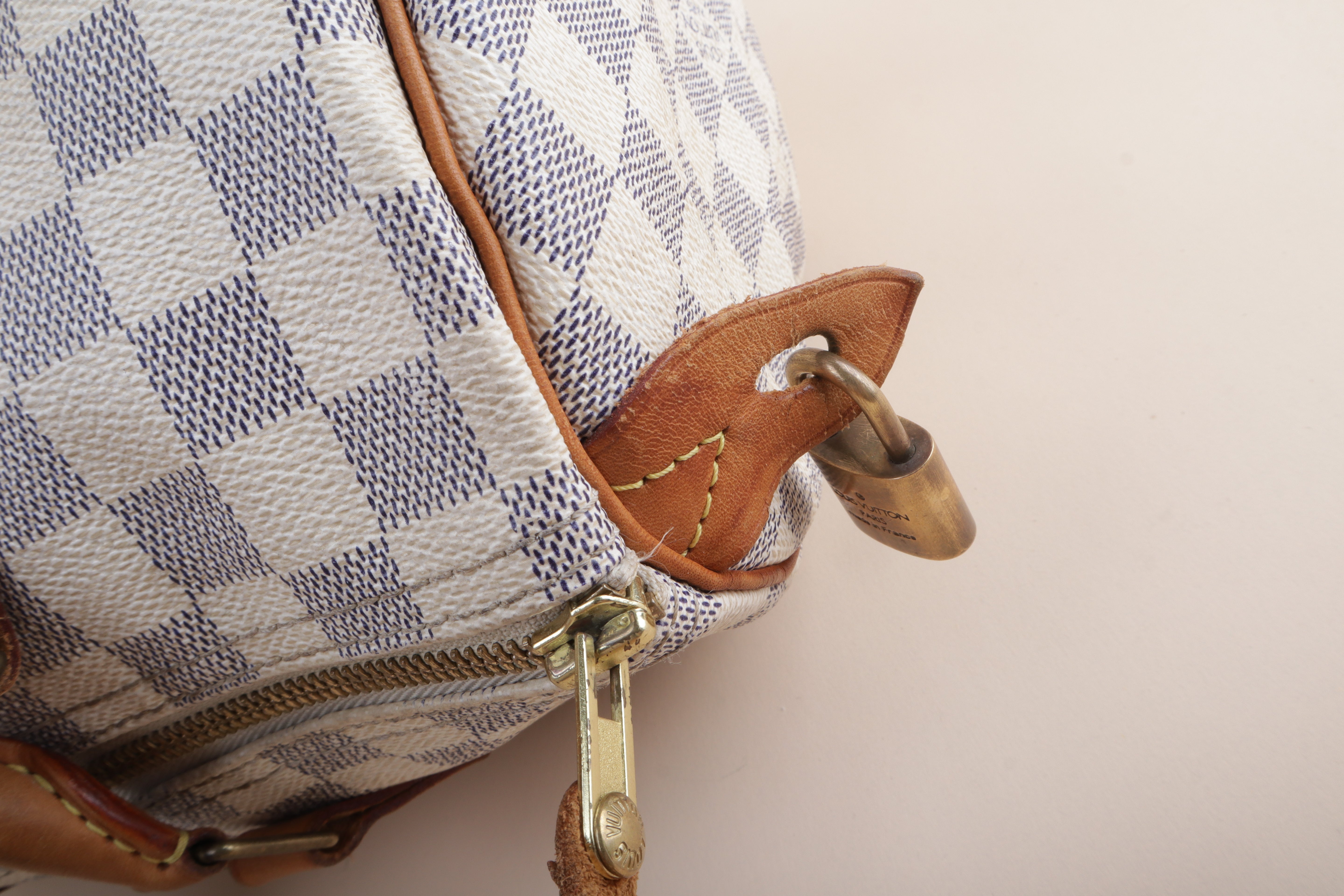 Louis Vuitton Speedy 30 Damier Azur Speedy Tote Bag