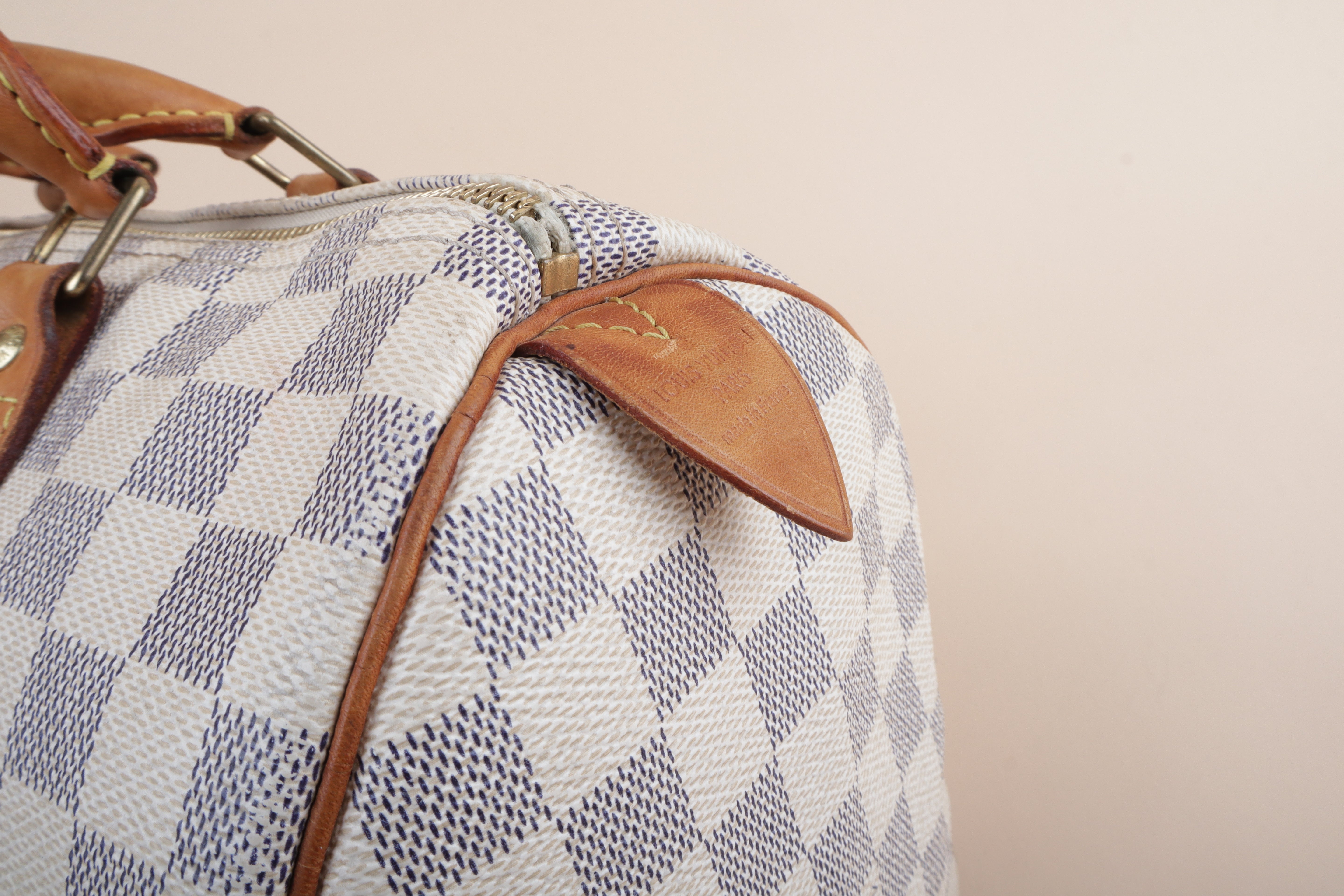 Louis Vuitton Speedy 30 Damier Azur Speedy Tote Bag