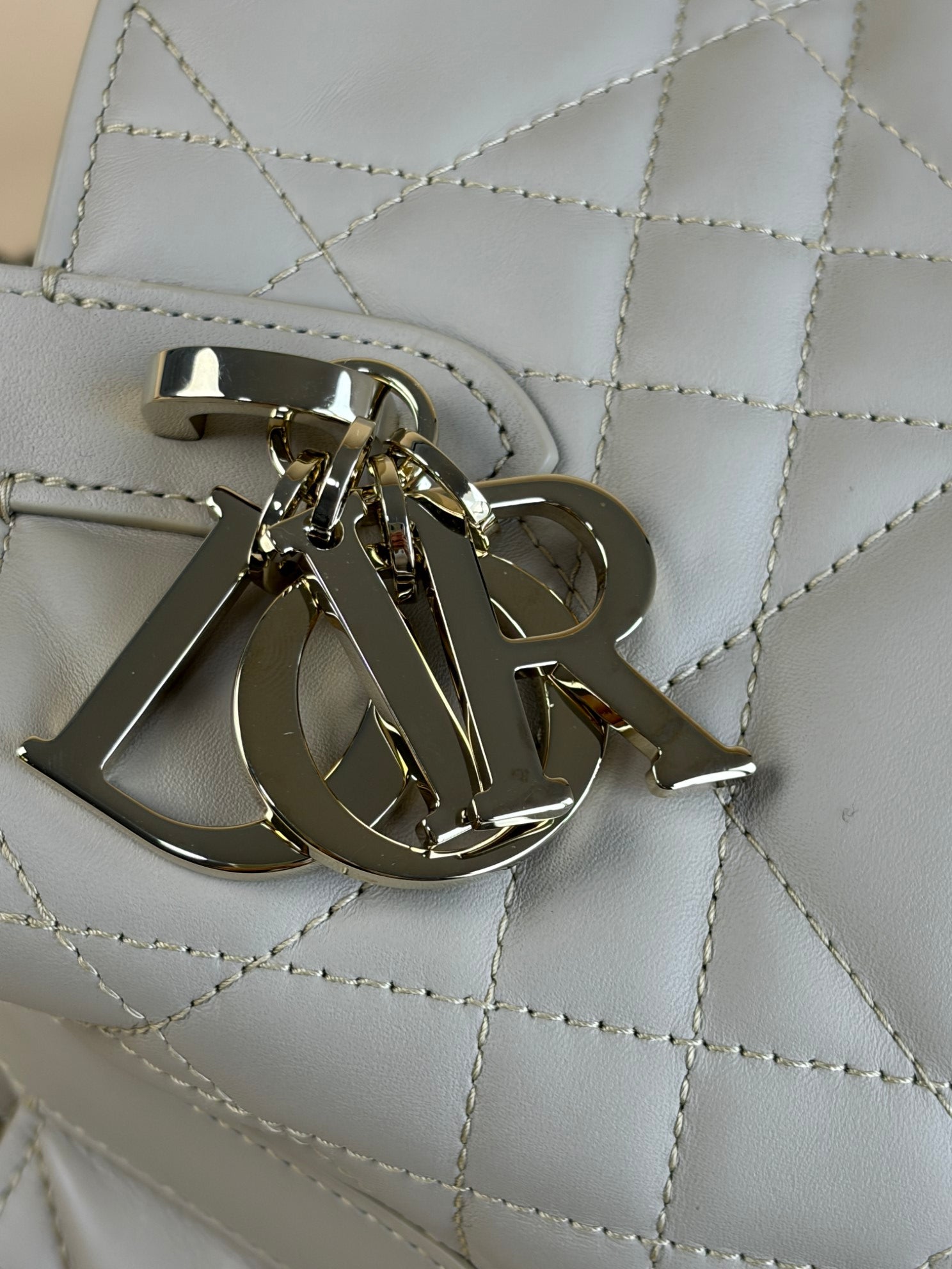 Christian Dior Small Toujours Vertical Tote Bag w/ Strap