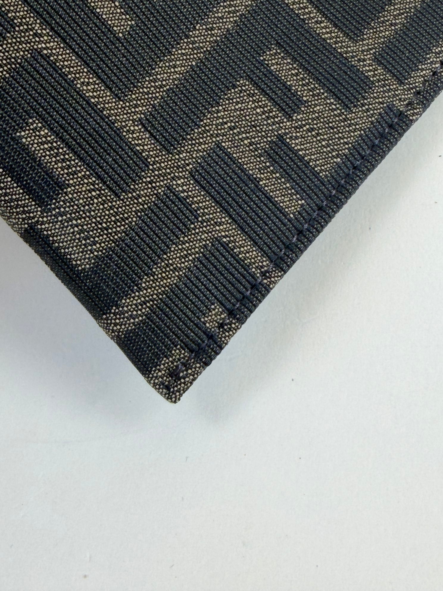 Fendi Brown FF Jacquard Fabric Large Flat Pouch