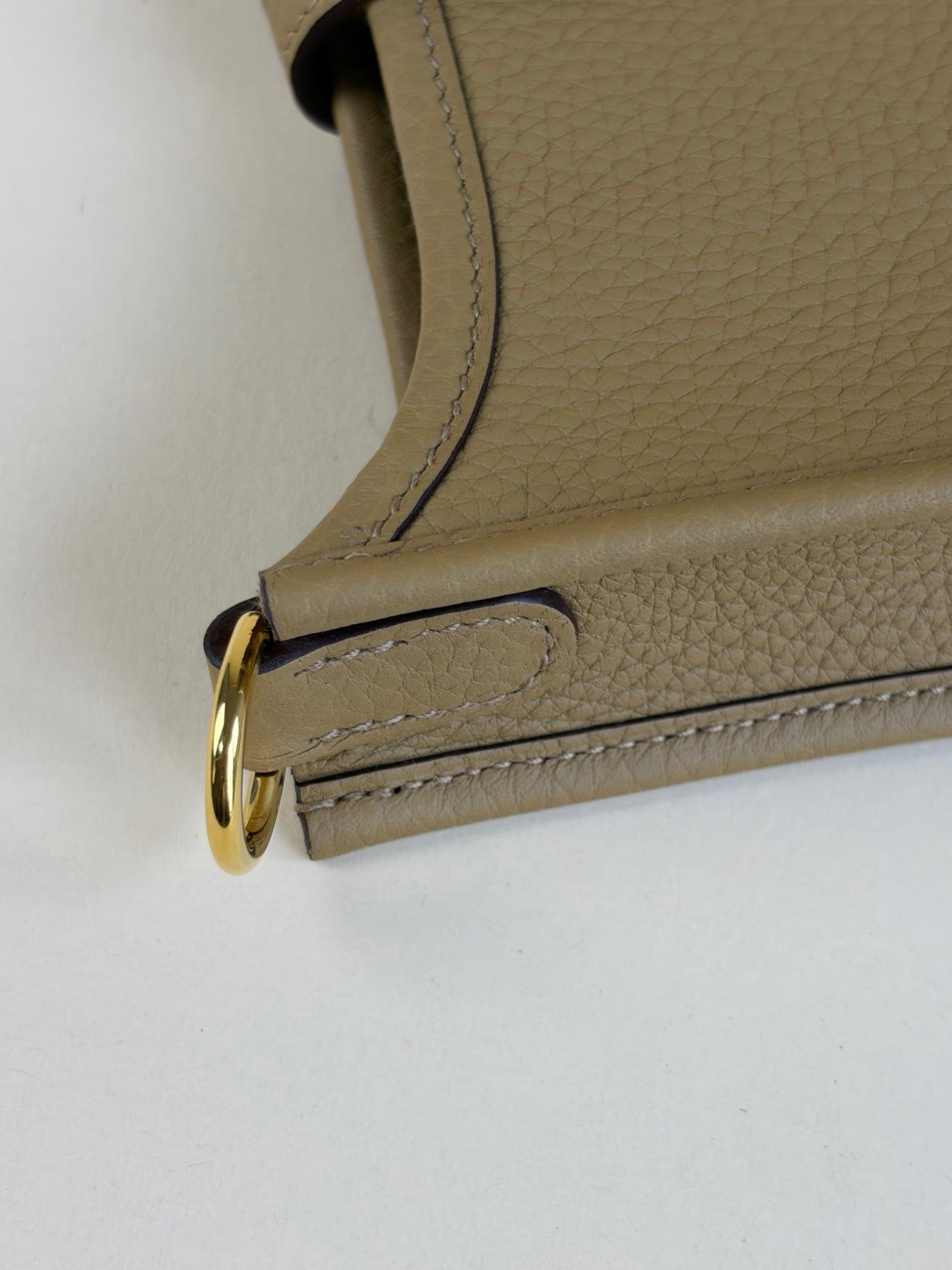 Hermes Biscuit Evelyne TPM Bag w/ Strap