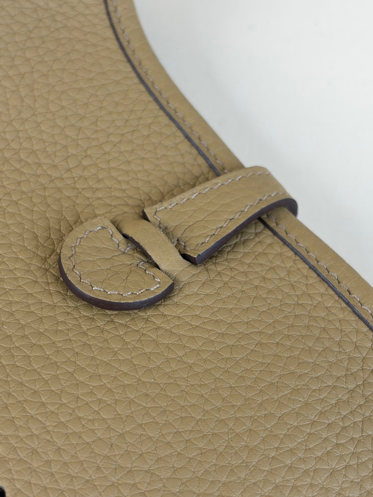 Hermes Biscuit Evelyne TPM Bag w/ Strap