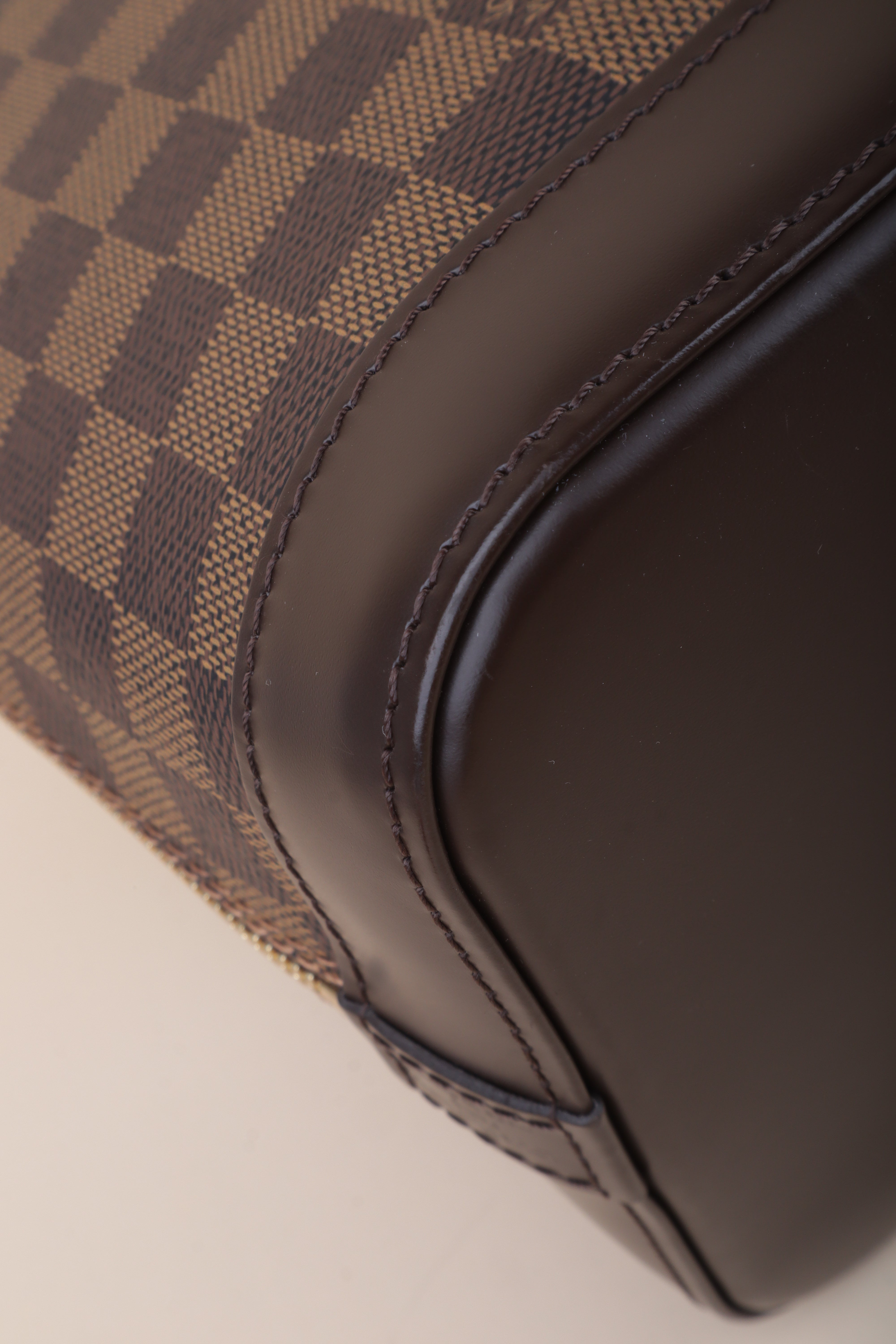 Louis Vuitton Damier Ebene Alma PM Bag