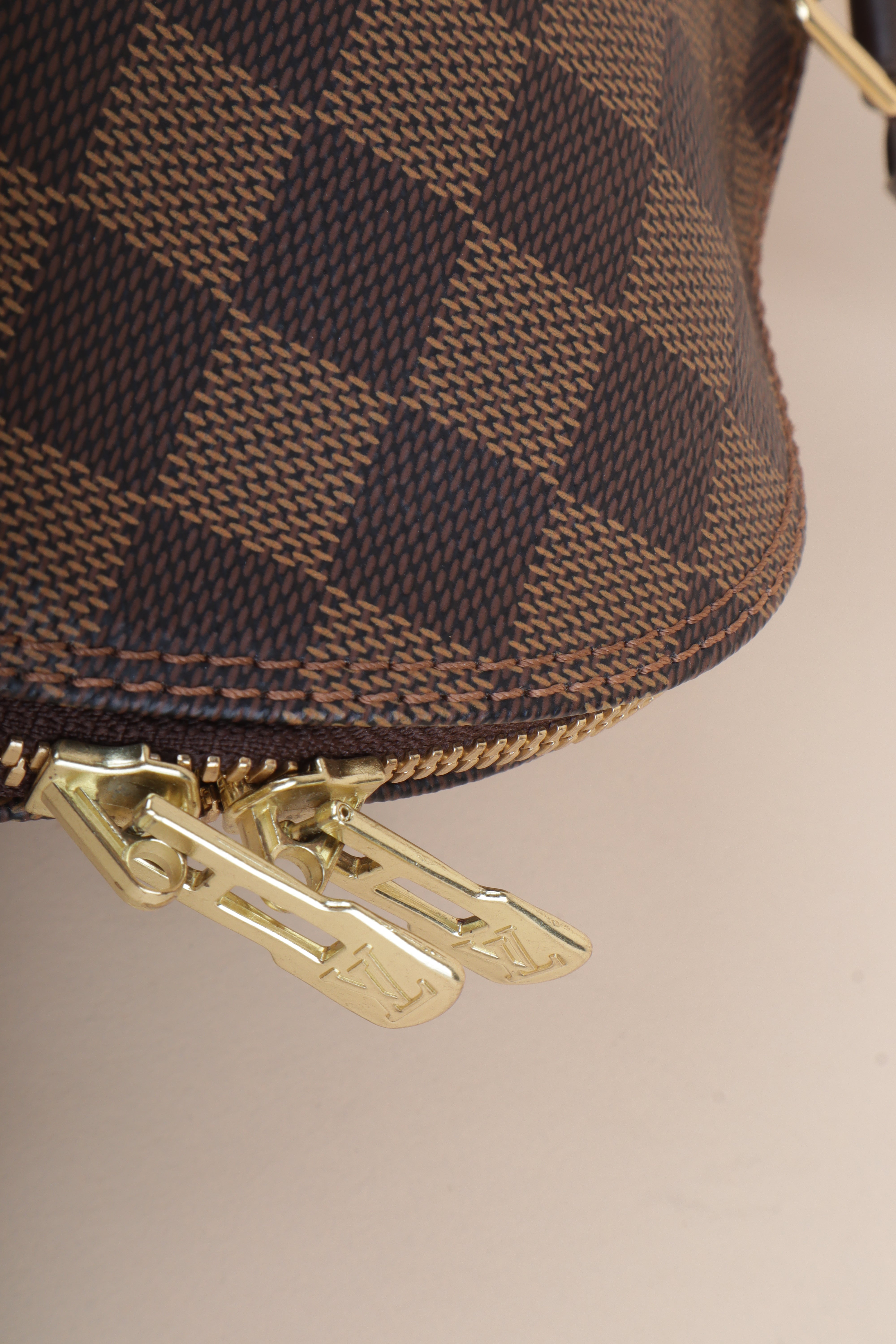 Louis Vuitton Damier Ebene Alma PM Bag