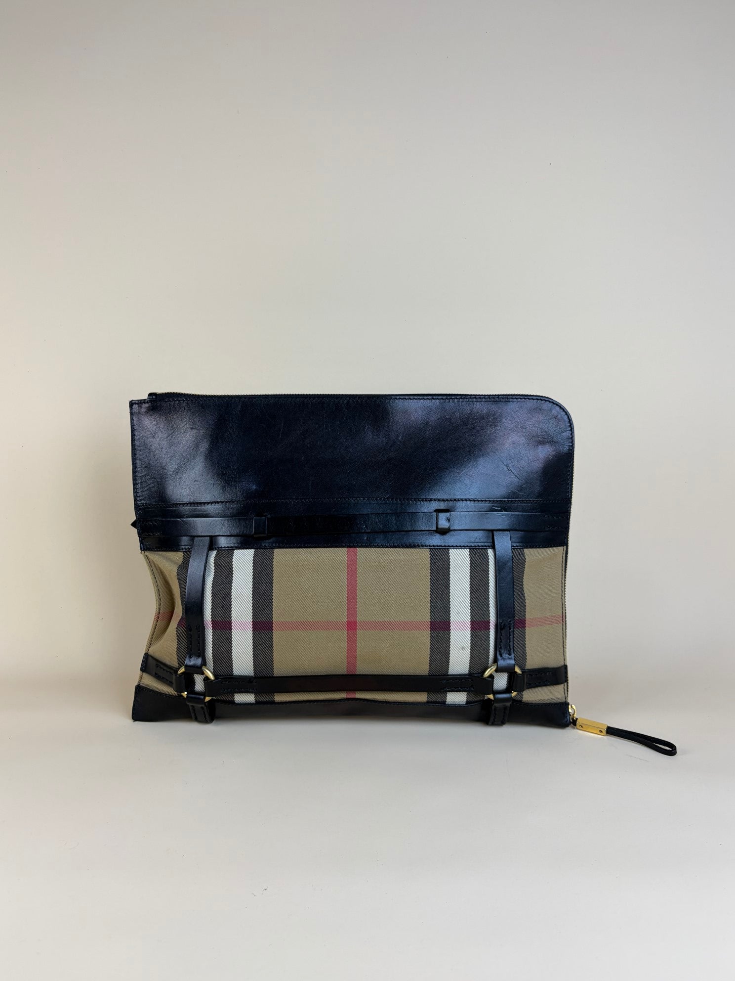 Burberry Black Portfolio Document Holder