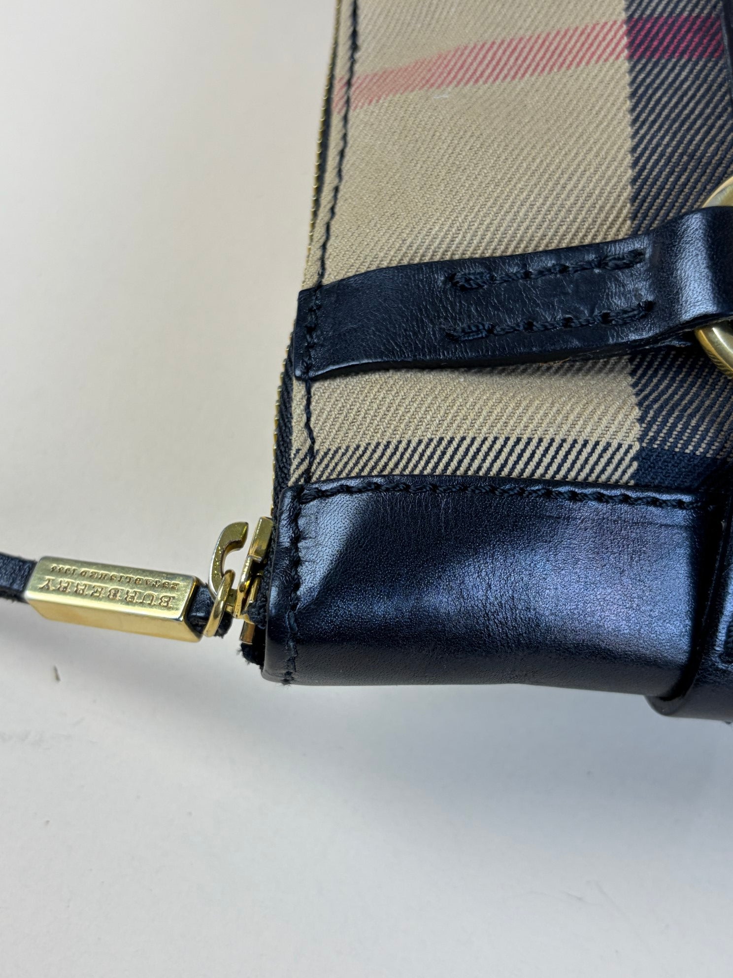 Burberry Black Portfolio Document Holder