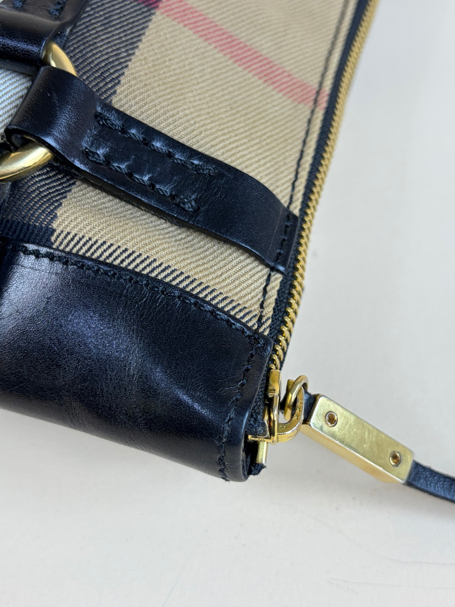 Burberry Black Portfolio Document Holder