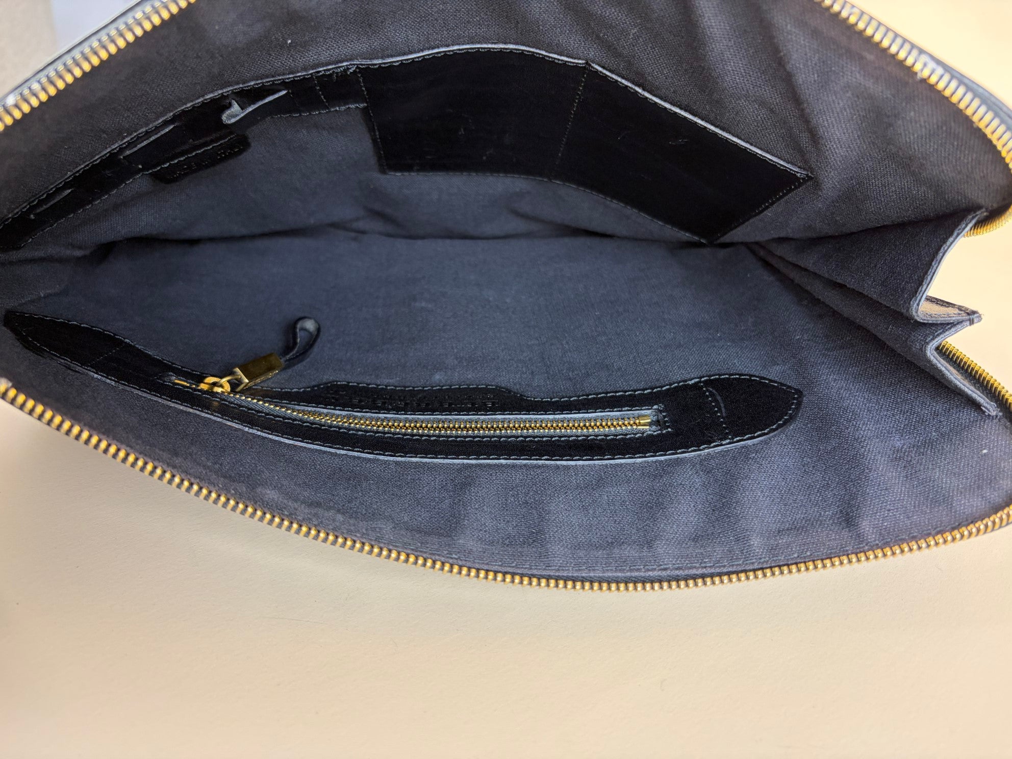 Burberry Black Portfolio Document Holder