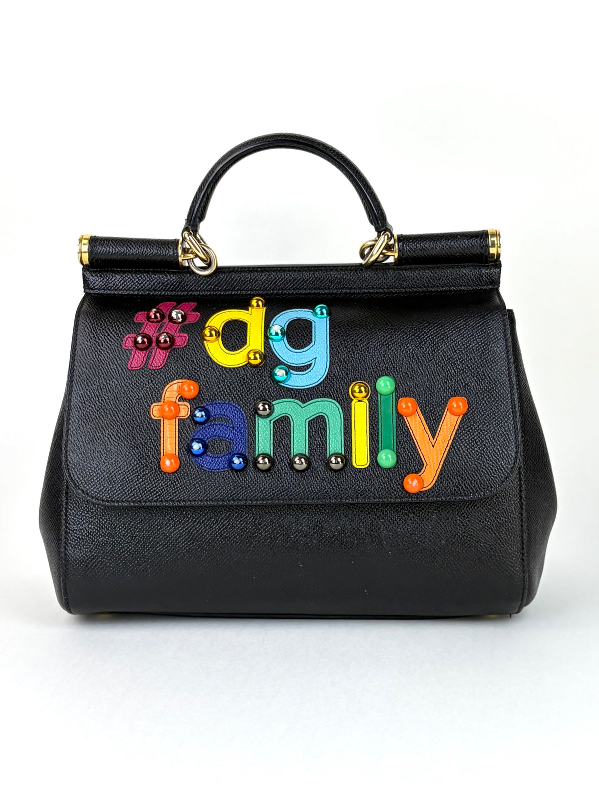 Dolce & Gabbana Black Sicily Family Medium