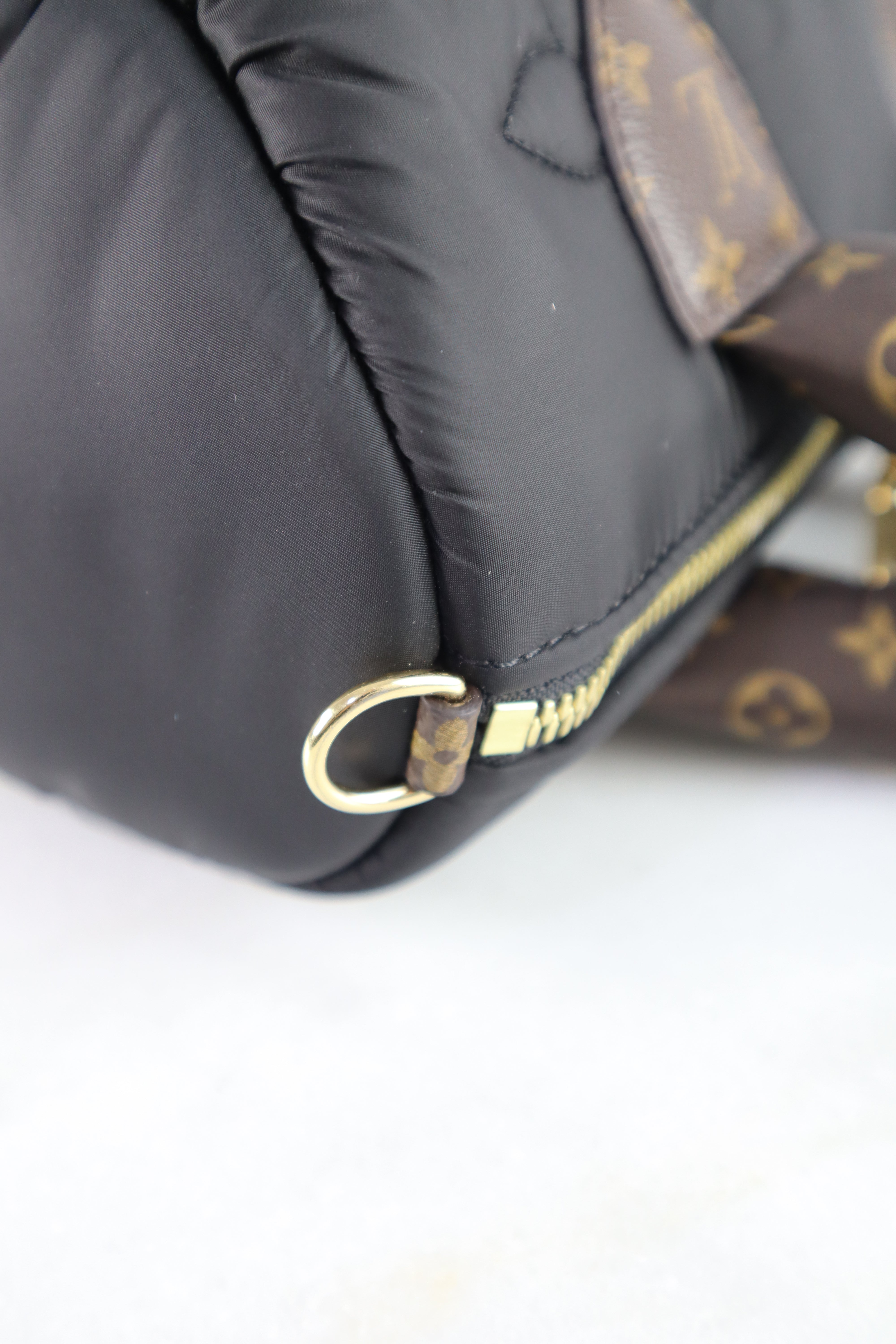 Louis Vuitton Black Econyl Mini Pillow Speedy 25 Tote Bag W/ Strap