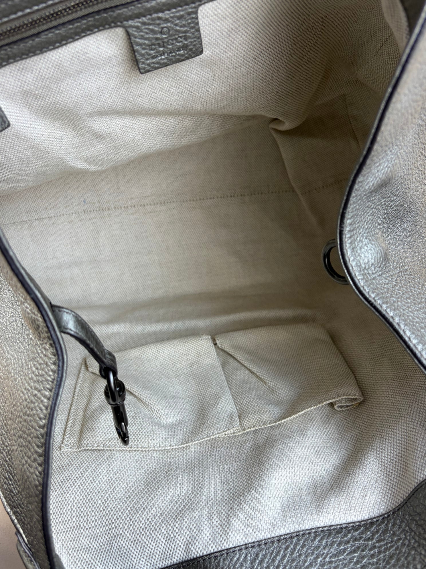 Gucci Grey Soho Medium Shoulder Bag