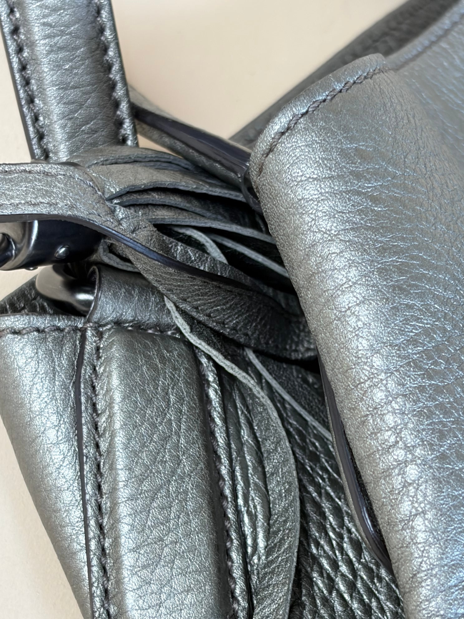 Gucci Grey Soho Medium Shoulder Bag