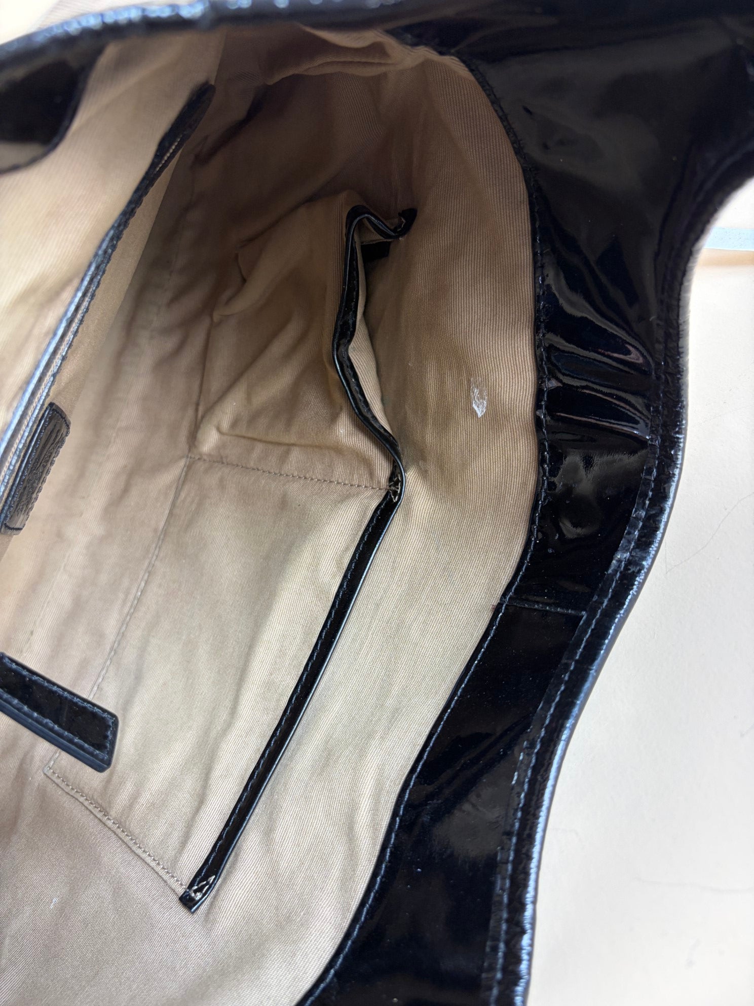 Burberry Black Check Brock Hobo Bag