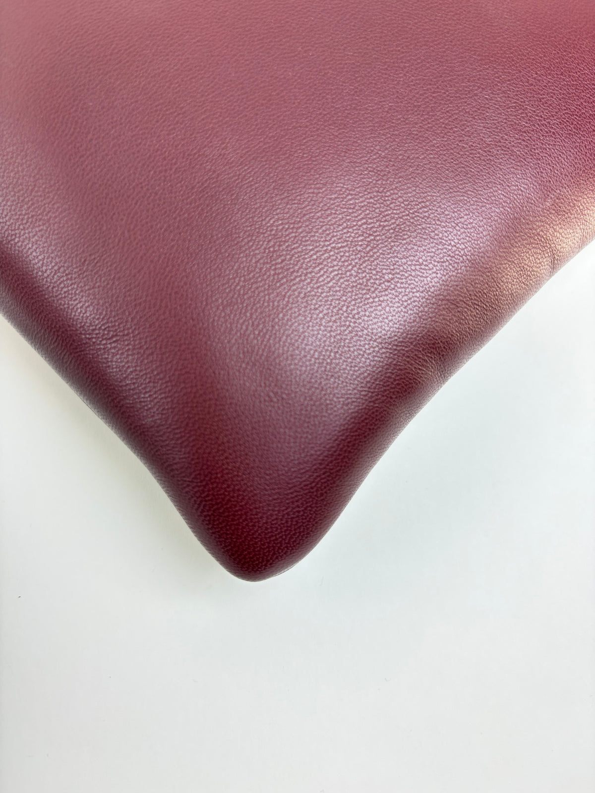 ysl burgundy calypso lambskin small zipped pouch