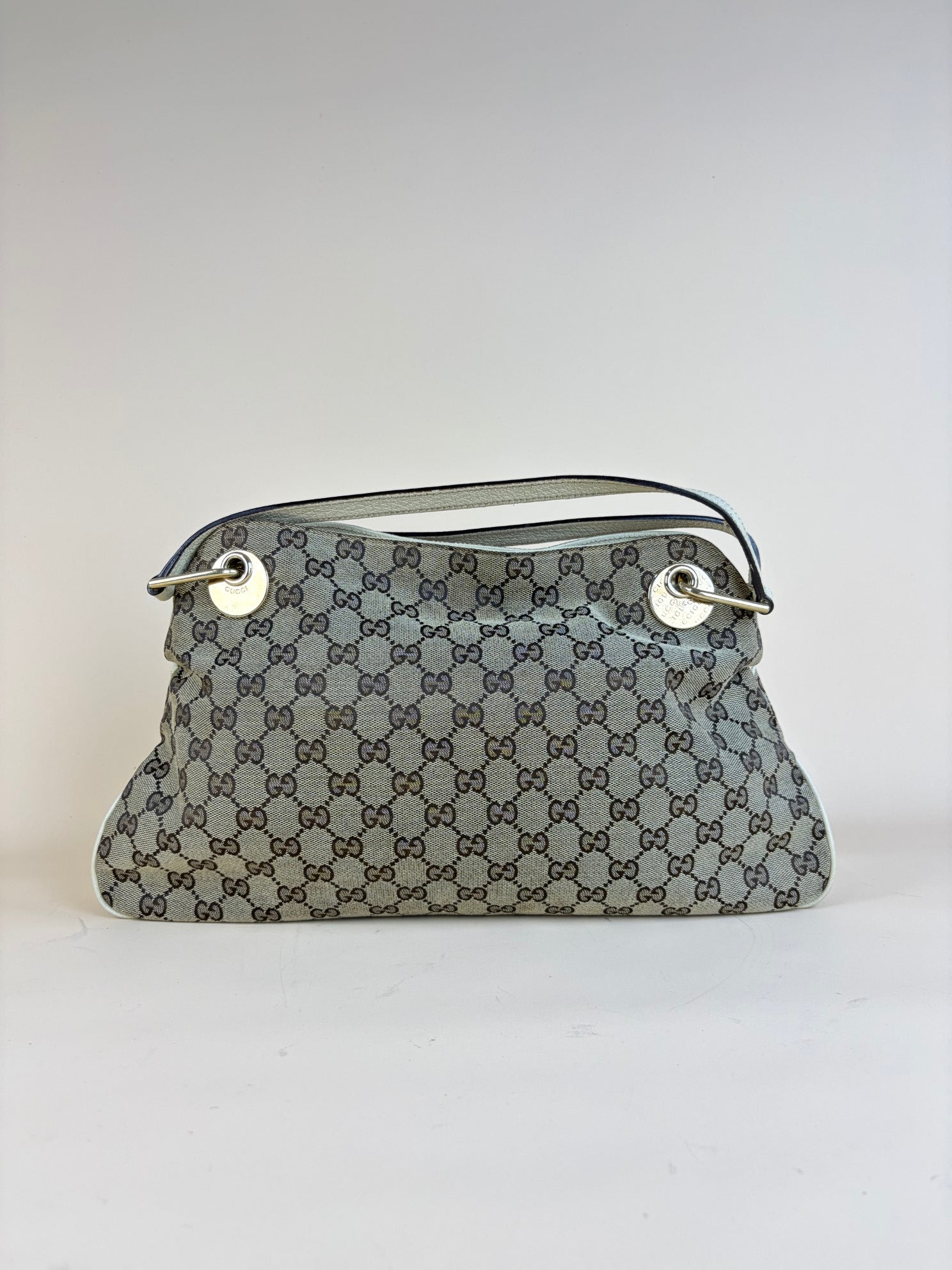 Gucci Bicolor GG Monogram Medium Eclipse Tote Bag