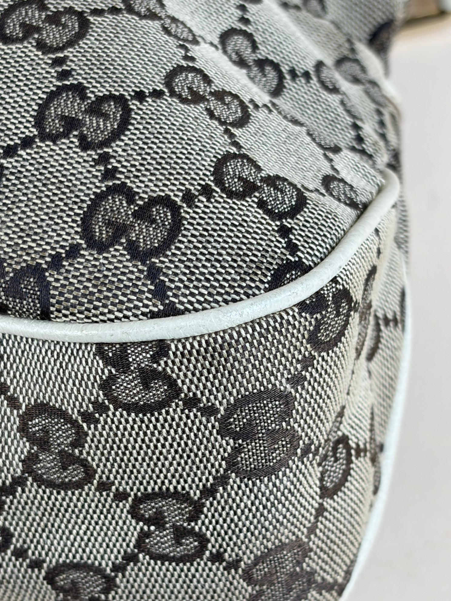 Gucci Bicolor GG Monogram Medium Eclipse Tote Bag