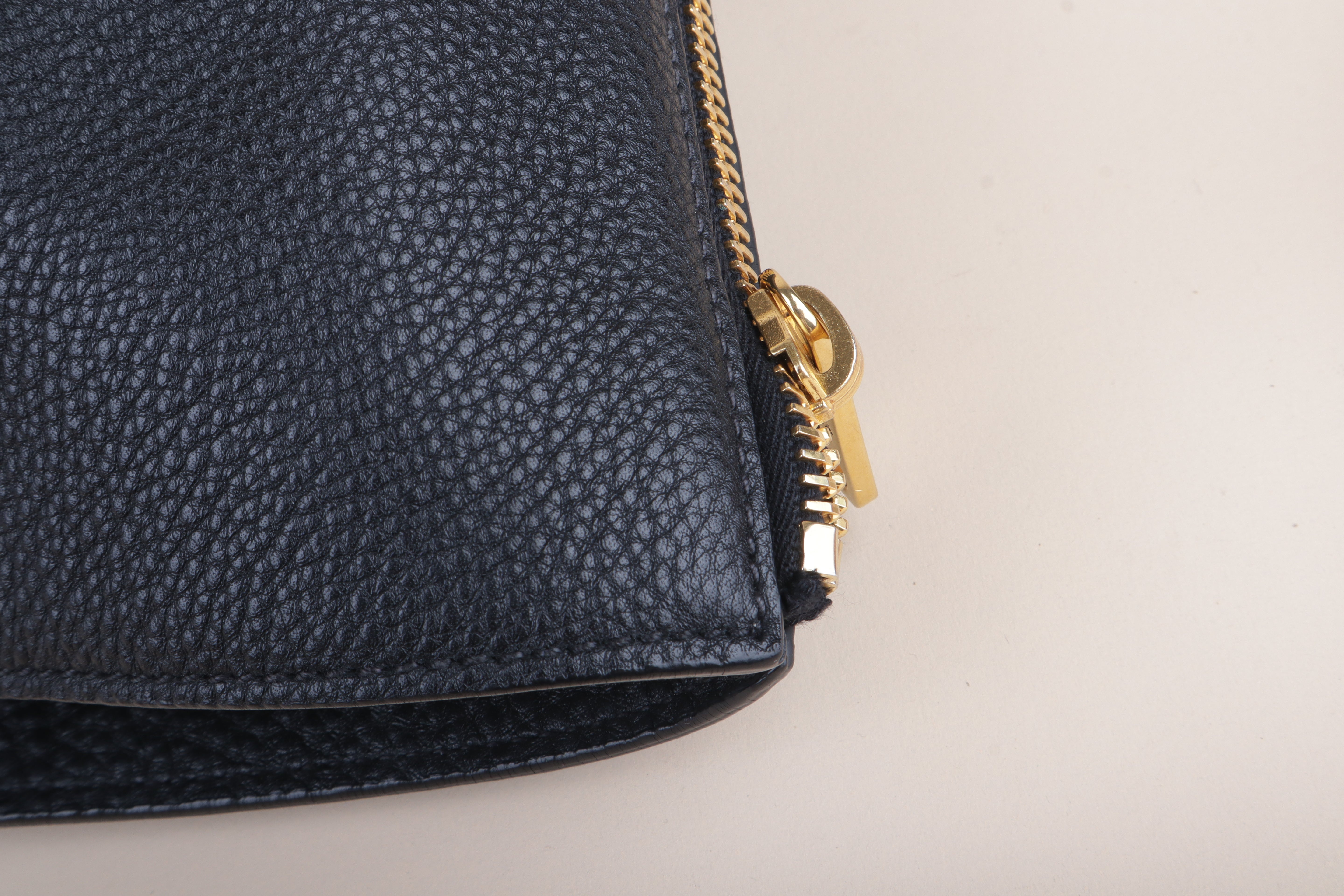 Prada side zip black vitello danio large tote bag