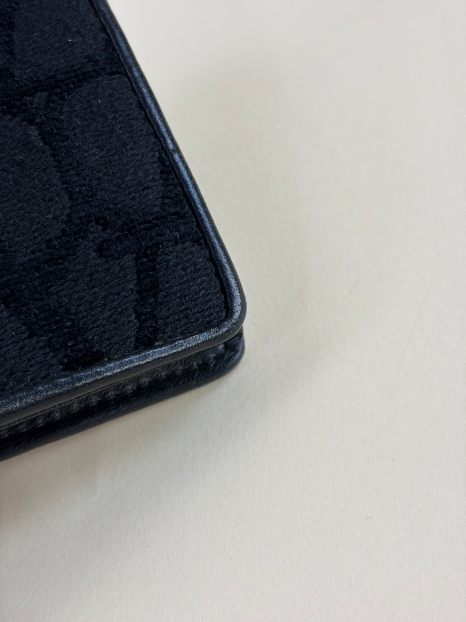 Valentino Black Toile Iconographe Small Wallet