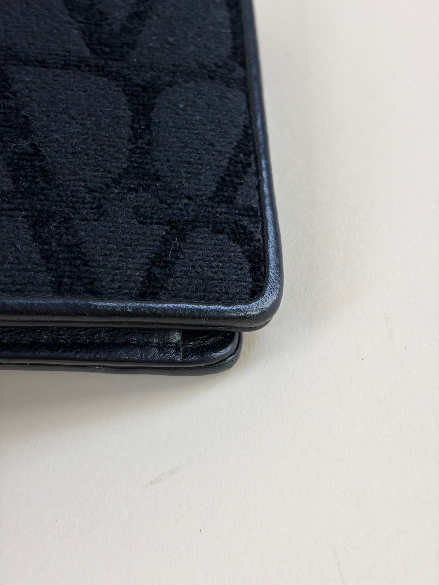 Valentino Black Toile Iconographe Small Wallet