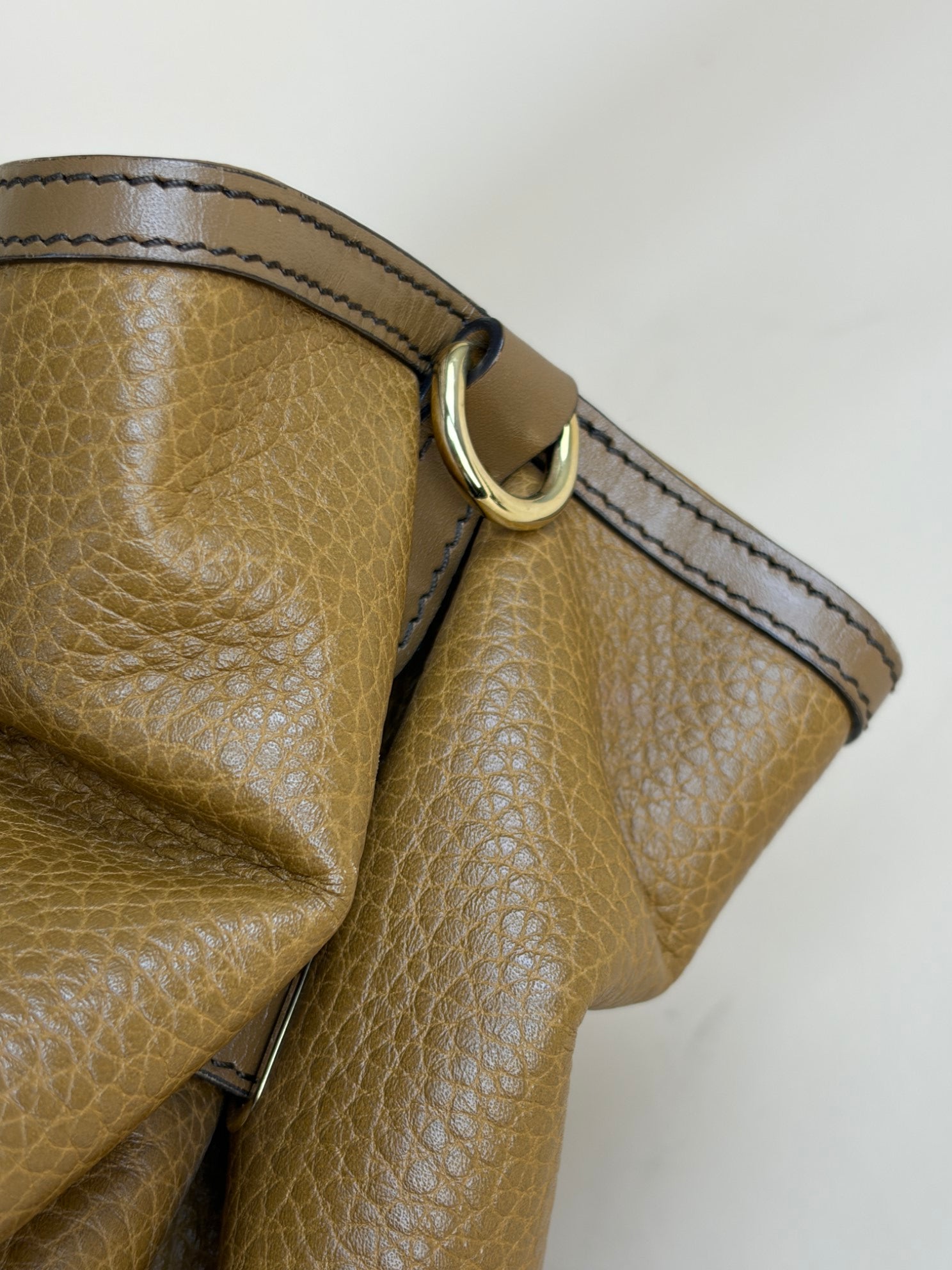 Burberry Beige Golderton Haymarket Tote Bag