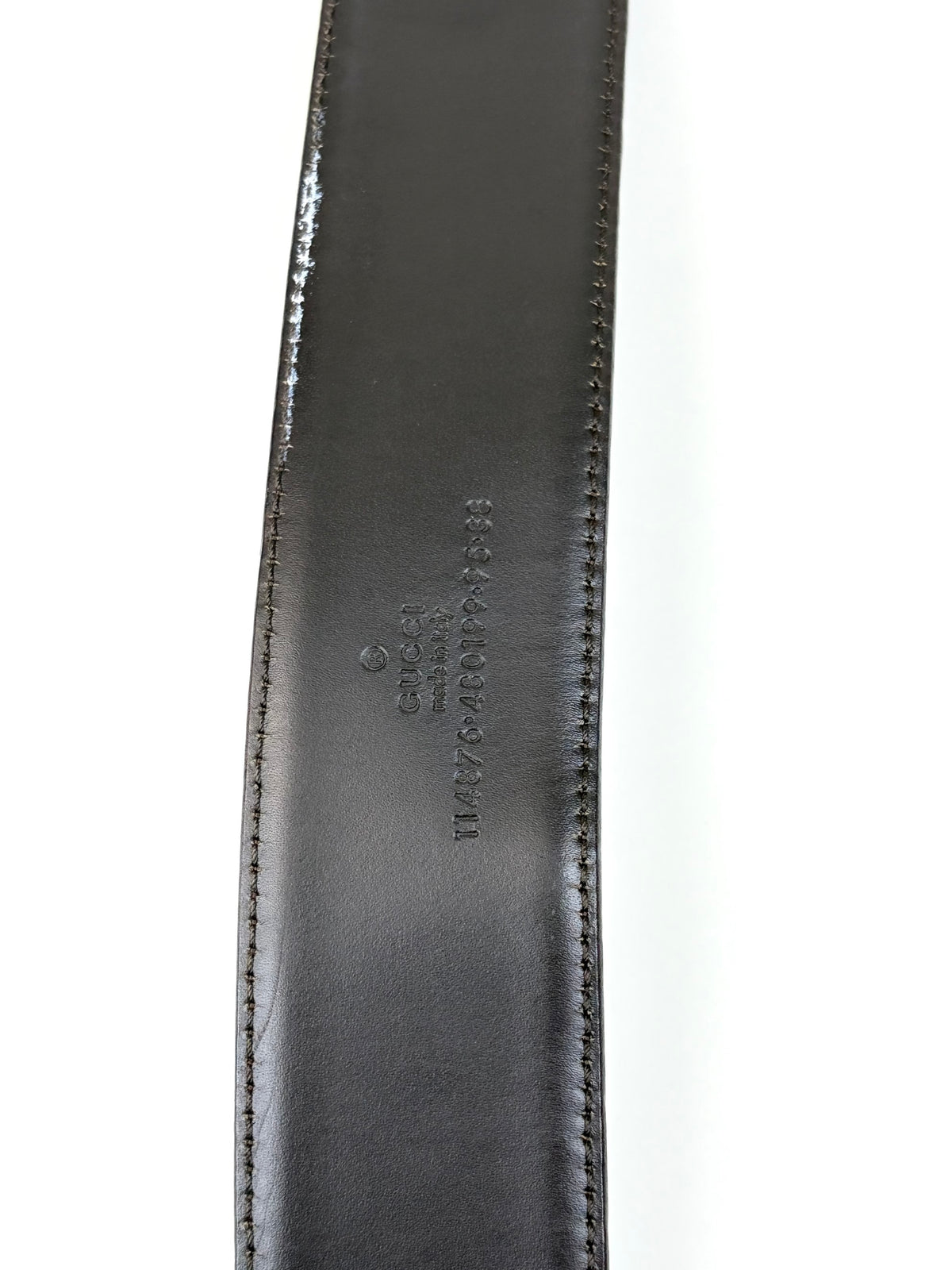 Gucci gg beige and brown Leather interlocking