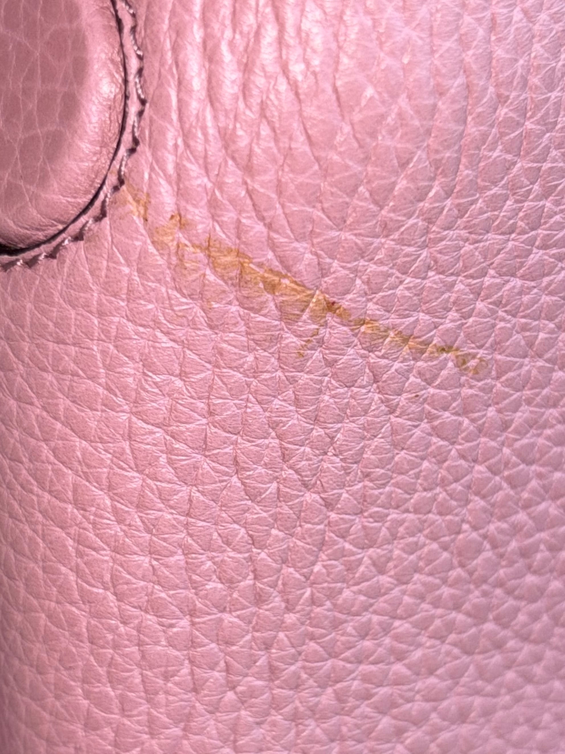 Gucci pink bamboo daily tote bag
