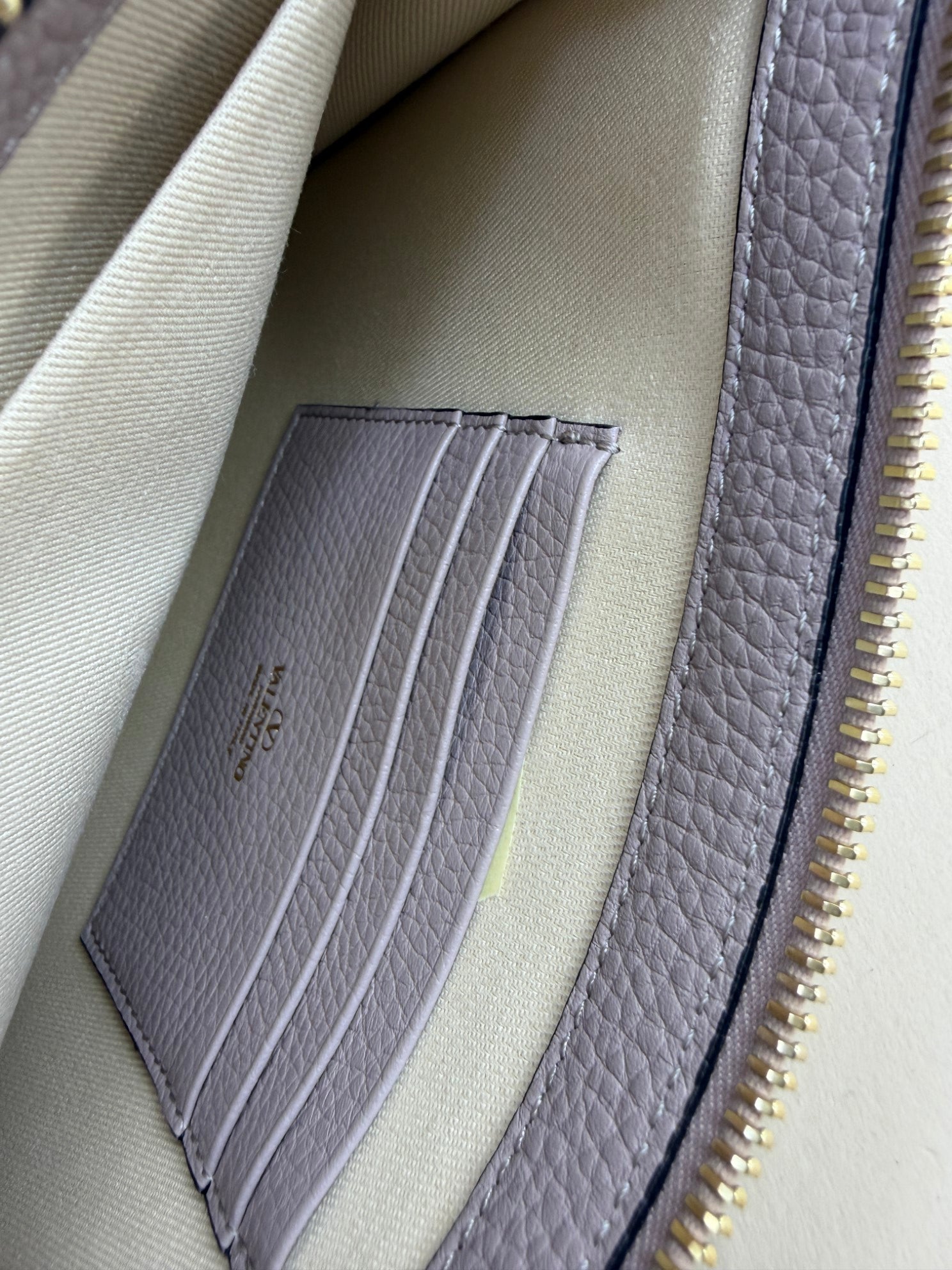 Valentino euro pebbled calfskin medium rock stud flap pouch