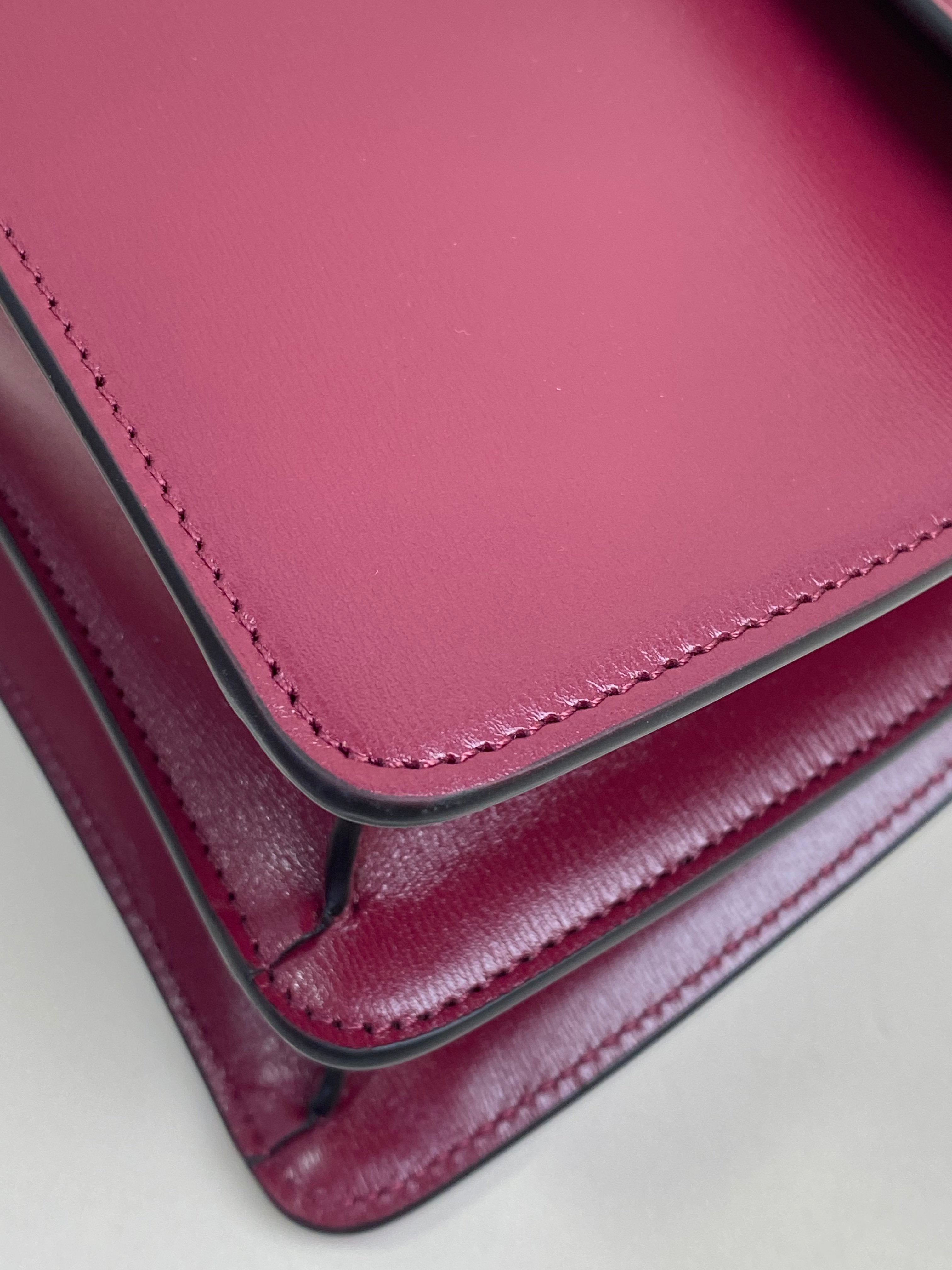 Cartier Red Small Model Panthere De Cartier Top Handle Bag