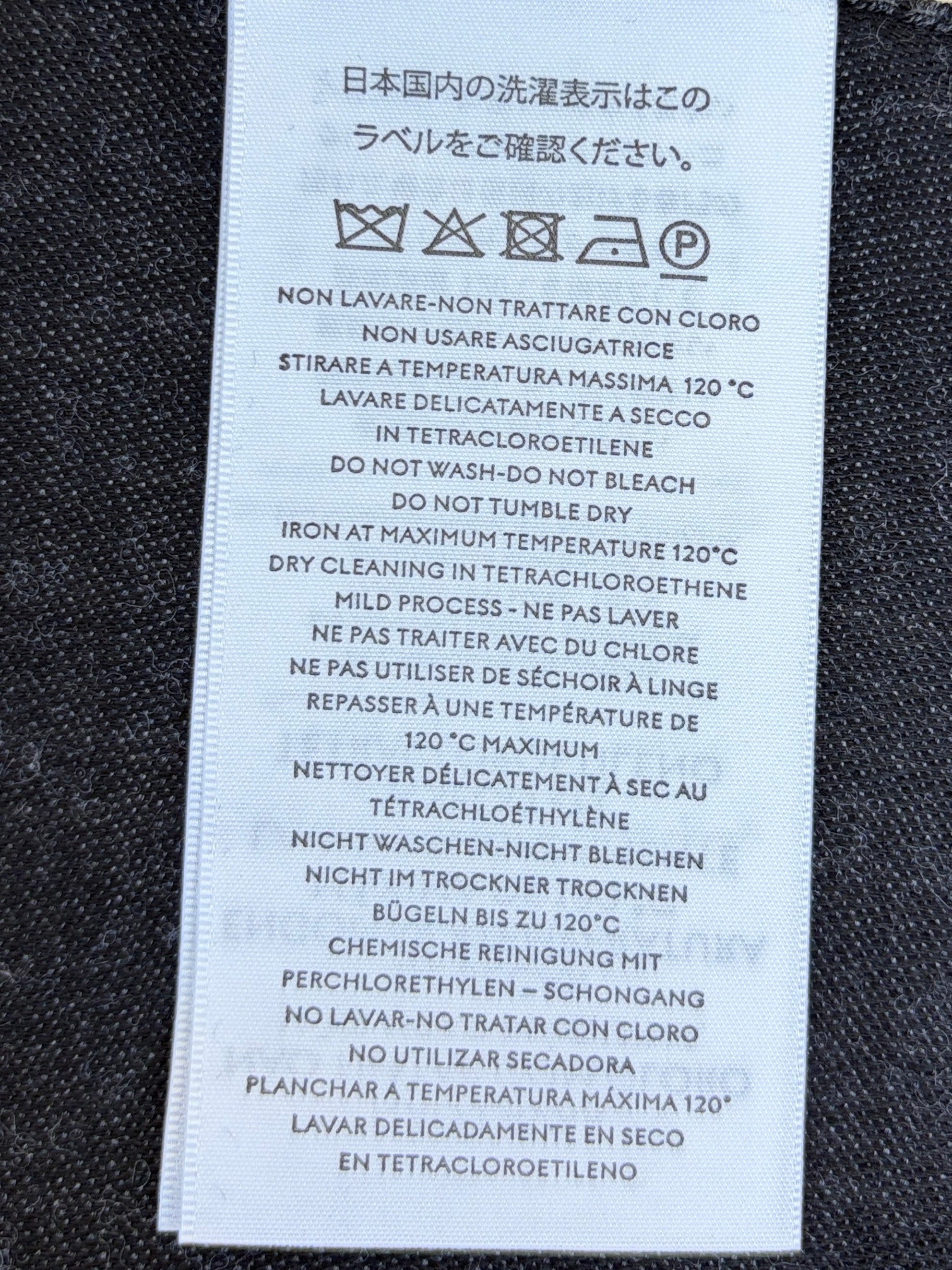 Gucci grey &black GG monogram silk Scarf