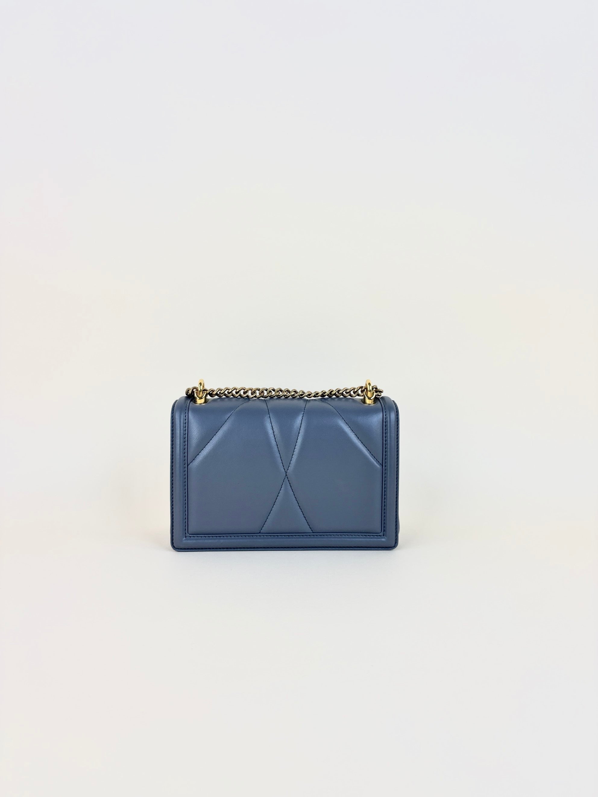 Dolce & Gabbana medium devotion shoulder bag grey