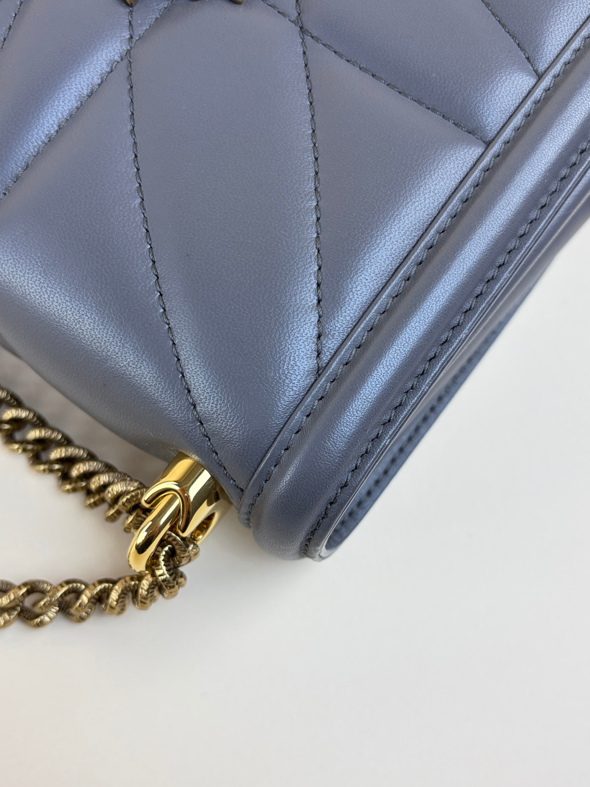 Dolce & Gabbana medium devotion shoulder bag grey