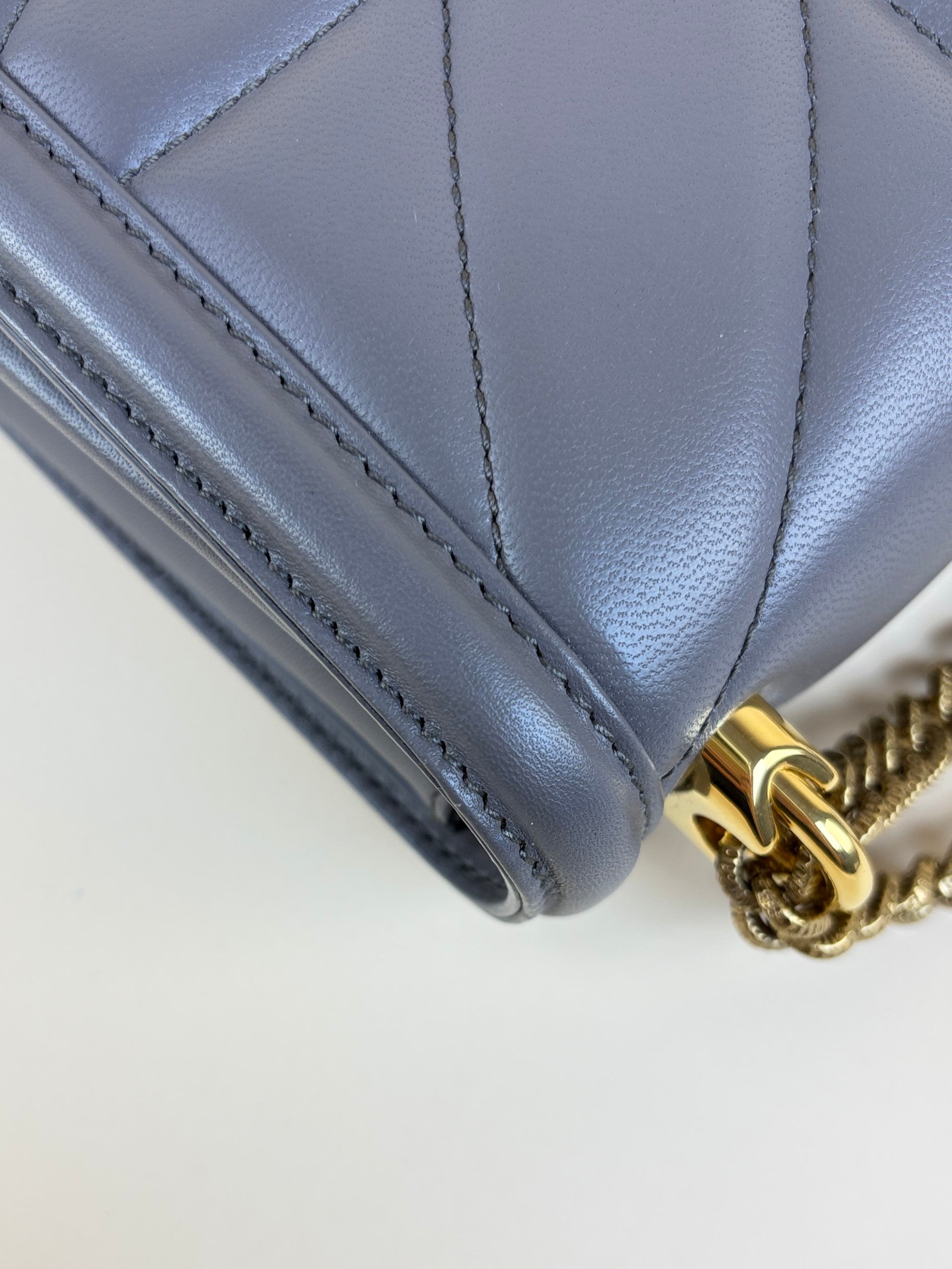 Dolce & Gabbana medium devotion shoulder bag grey