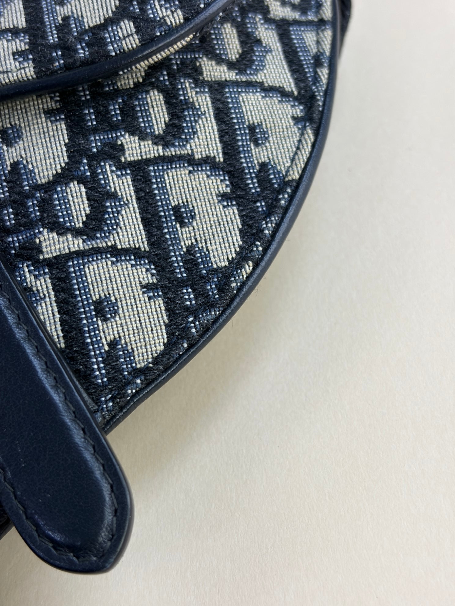 Christian Dior Oblique pouch Saddle Belt Bag