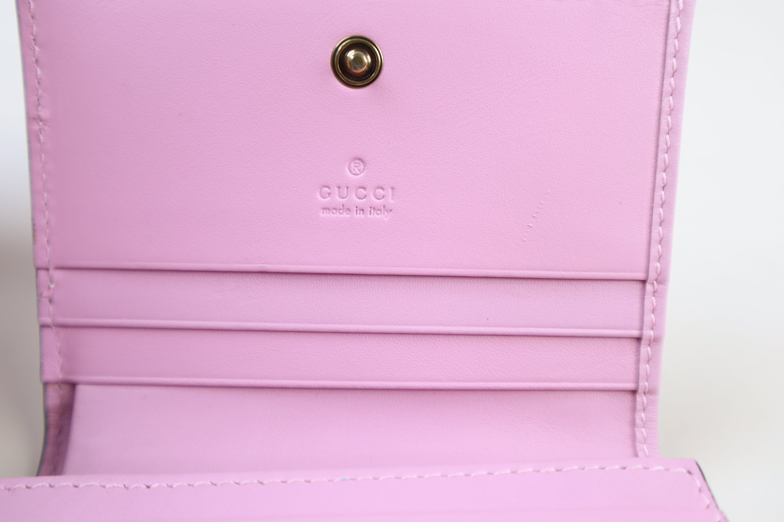 Gucci Tricolor Queen Bee Card Case