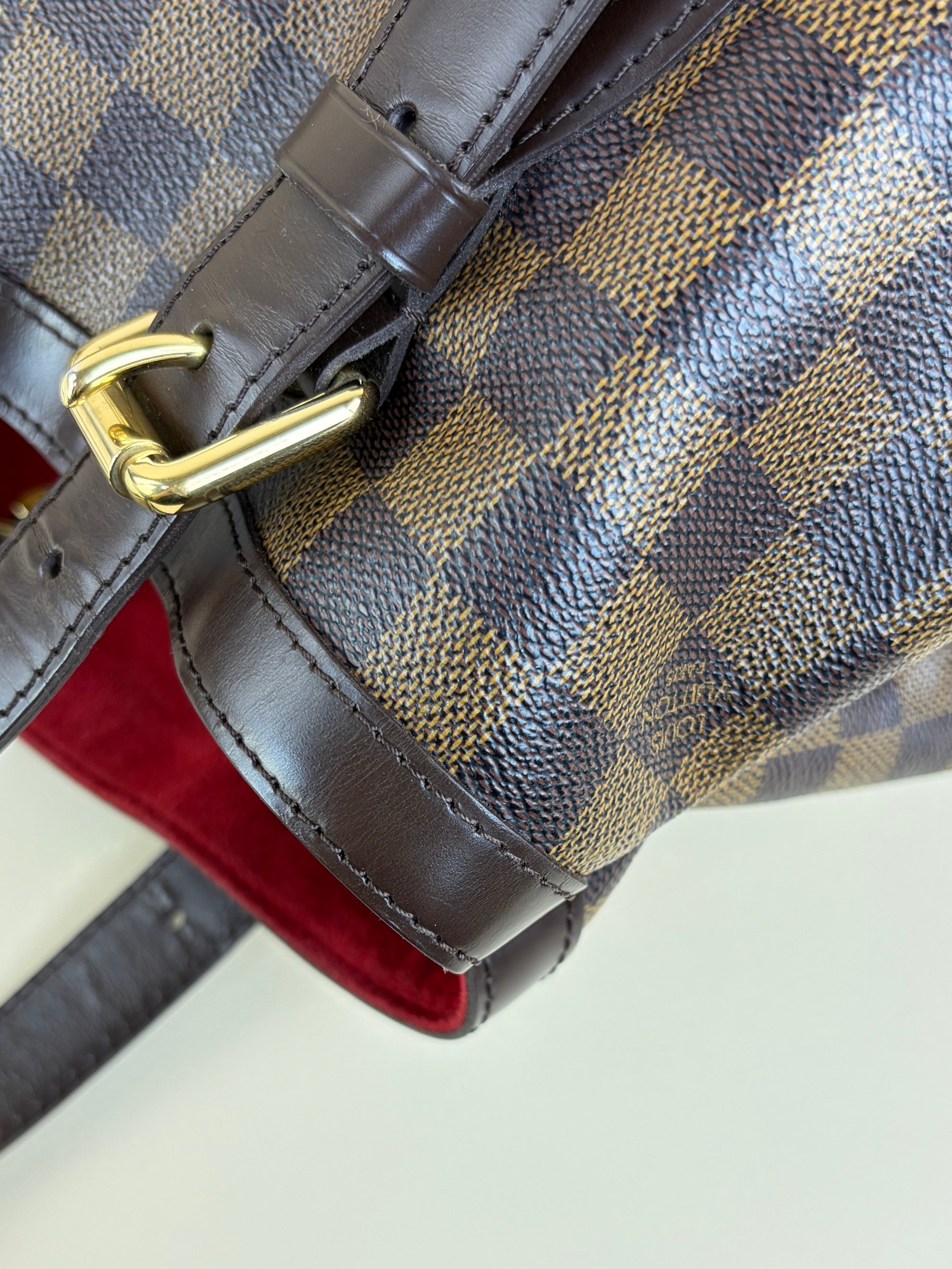 Louis Vuitton Damier Ebene Hampstead MM Bag