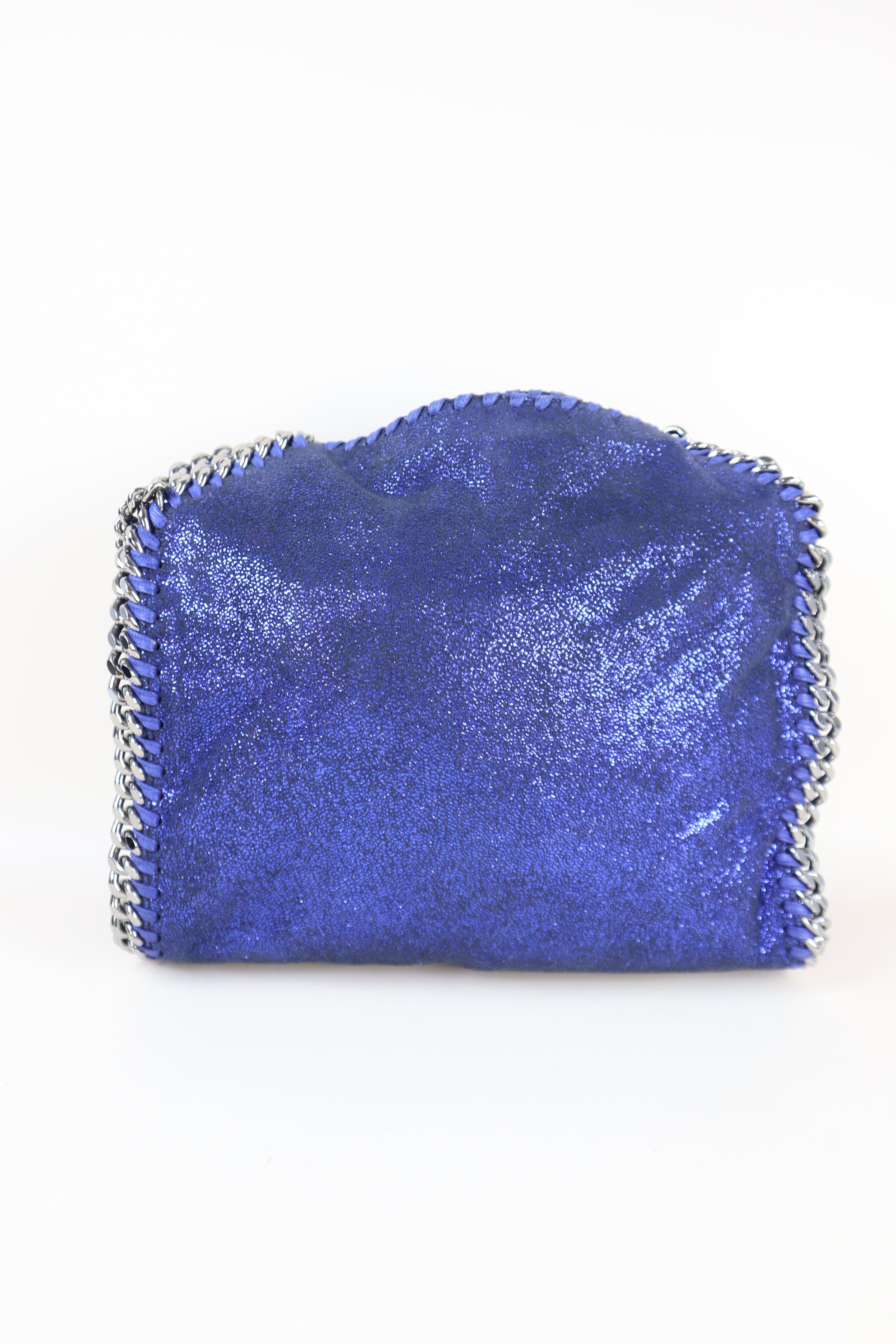 Stella Mccartney Blue Falabella Mini Tote Bag