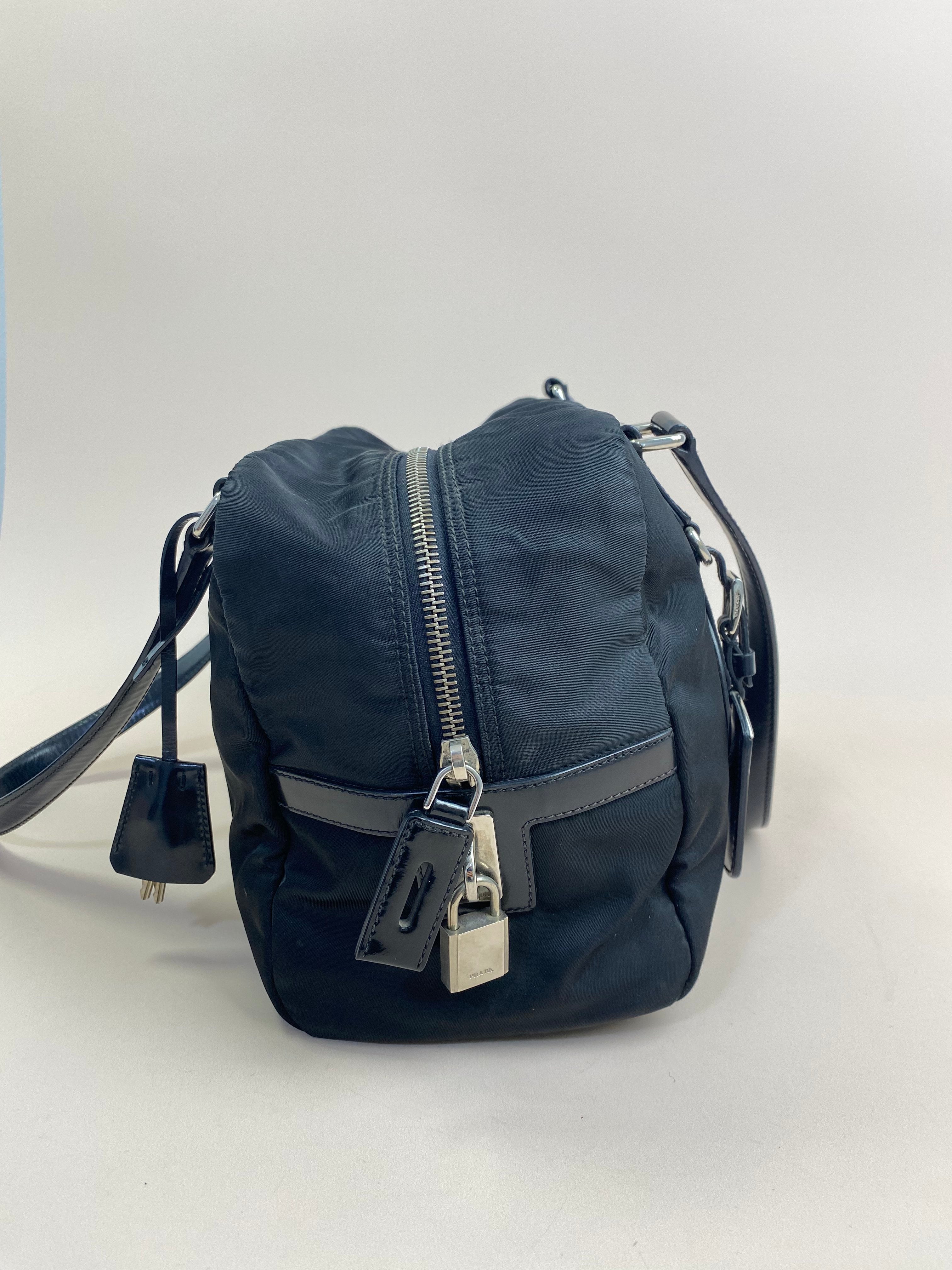Prada Black Bauletto Shoulder Bag