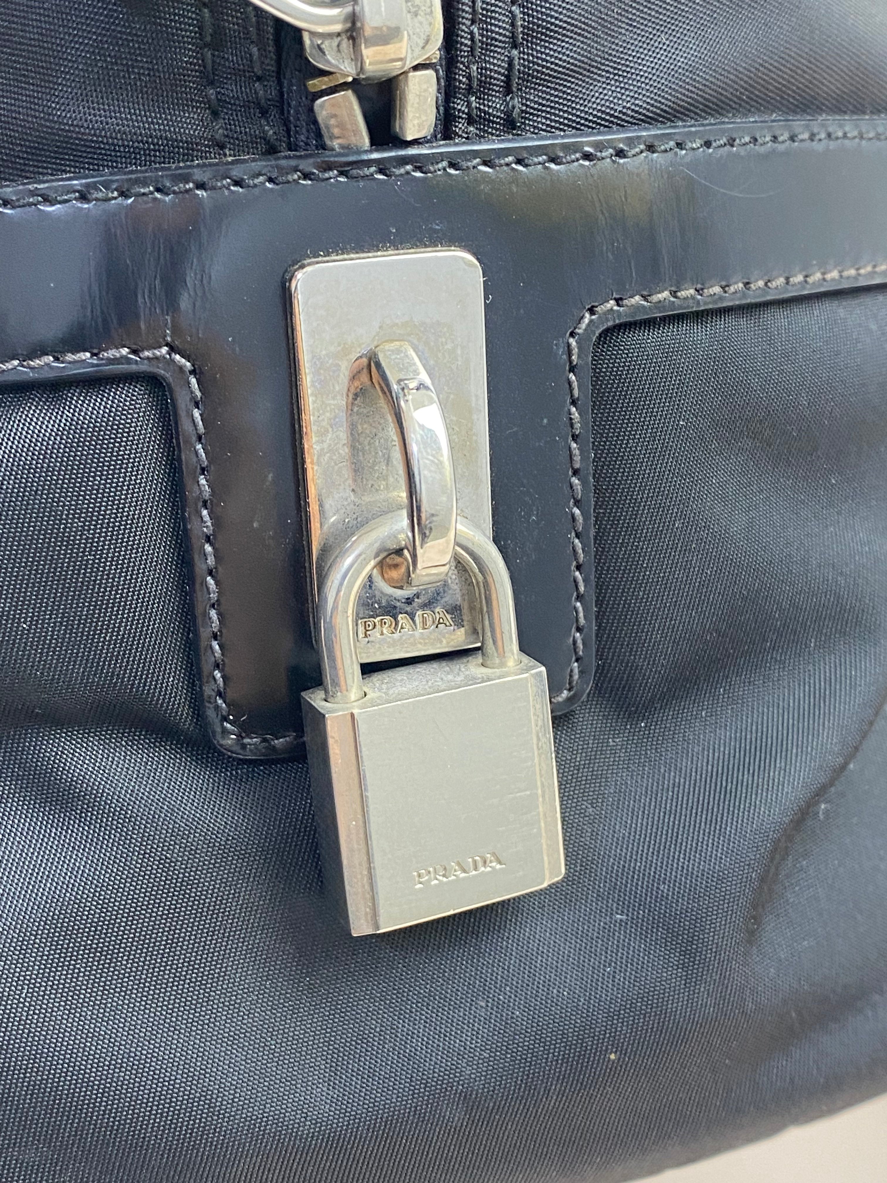 Prada Black Bauletto Shoulder Bag