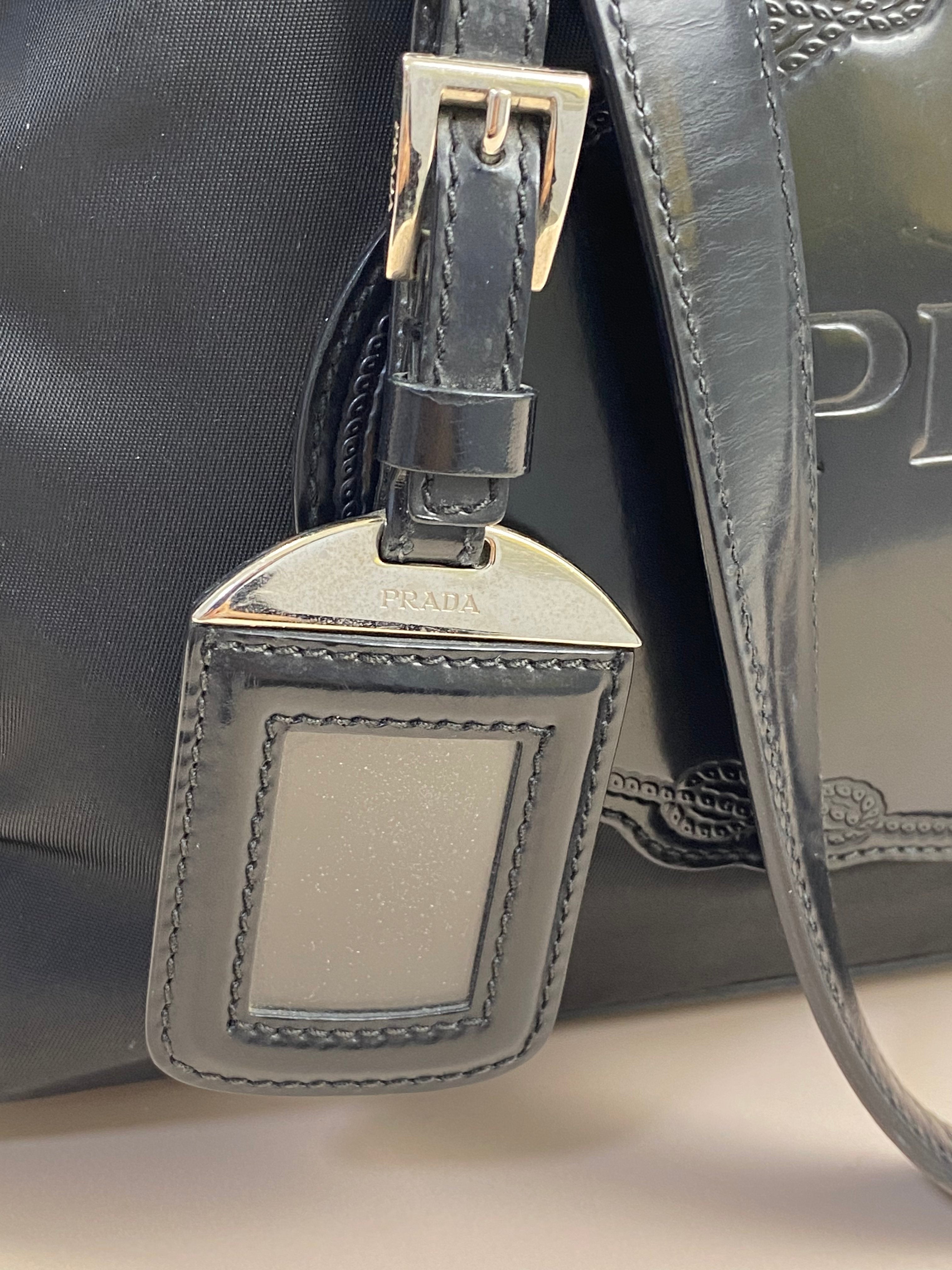 Prada Black Bauletto Shoulder Bag