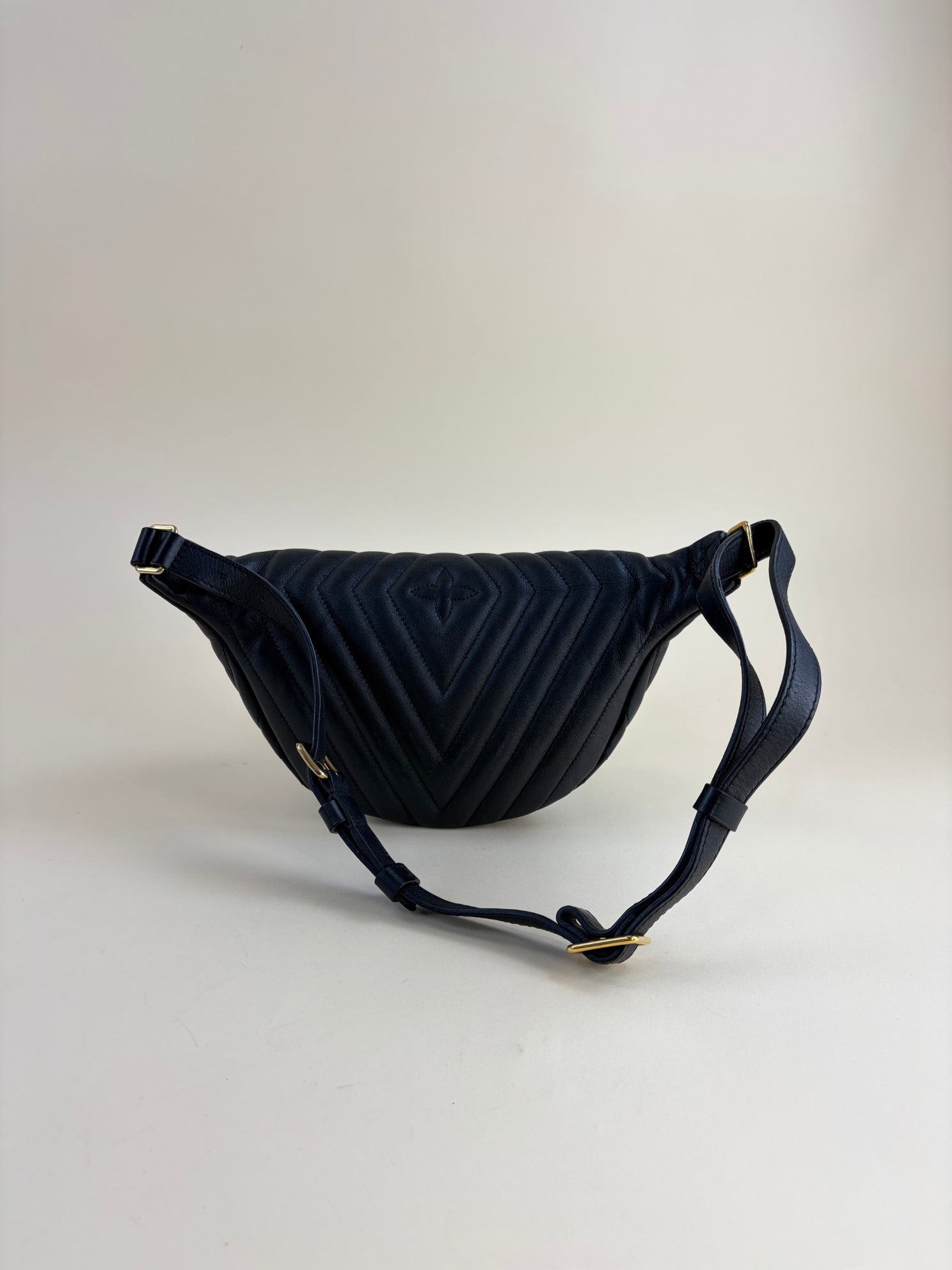 Louis Vuitton Black New Wave Bumbag