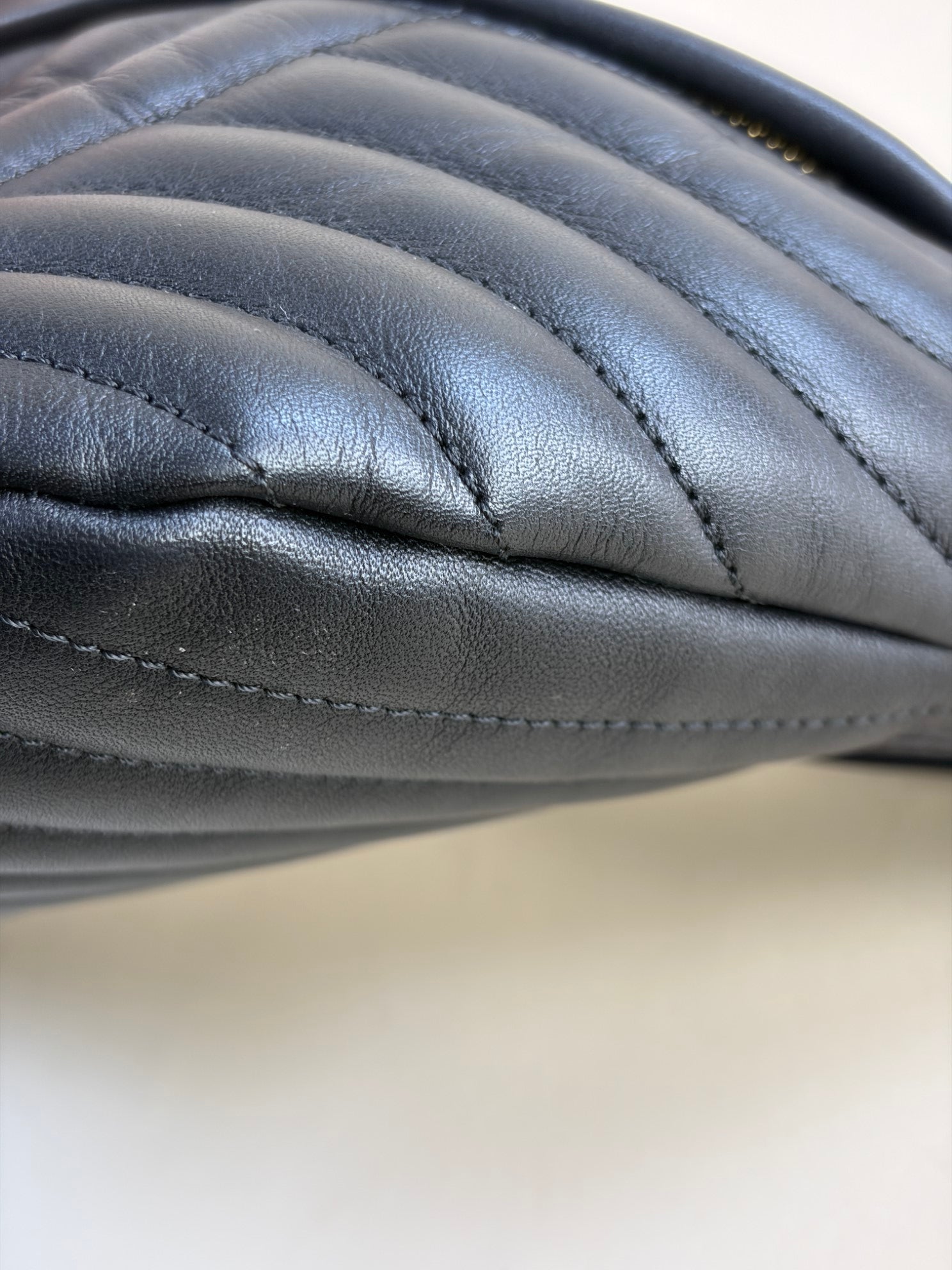 Louis Vuitton Black New Wave Bumbag