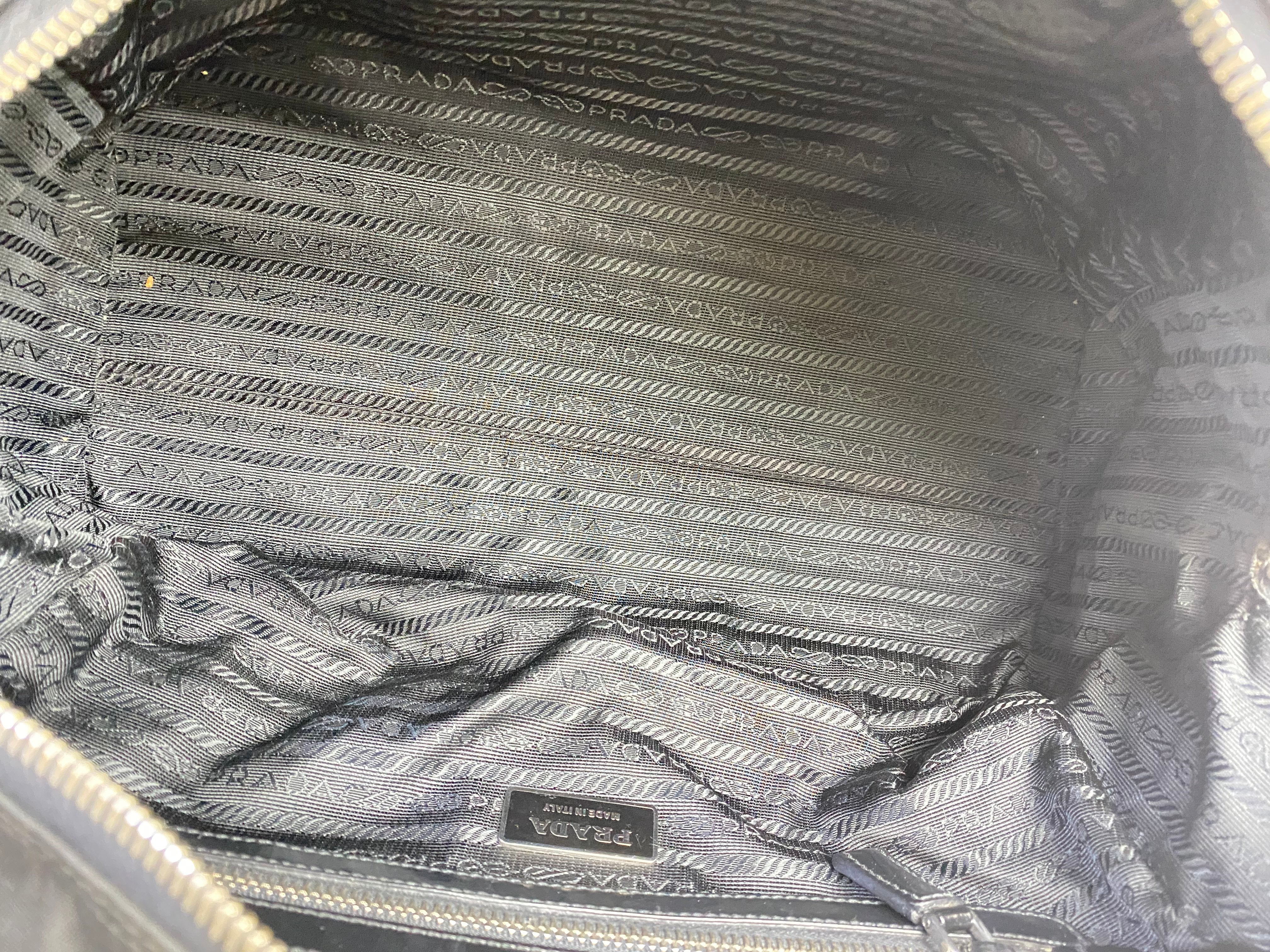 Prada Black Bauletto Shoulder Bag