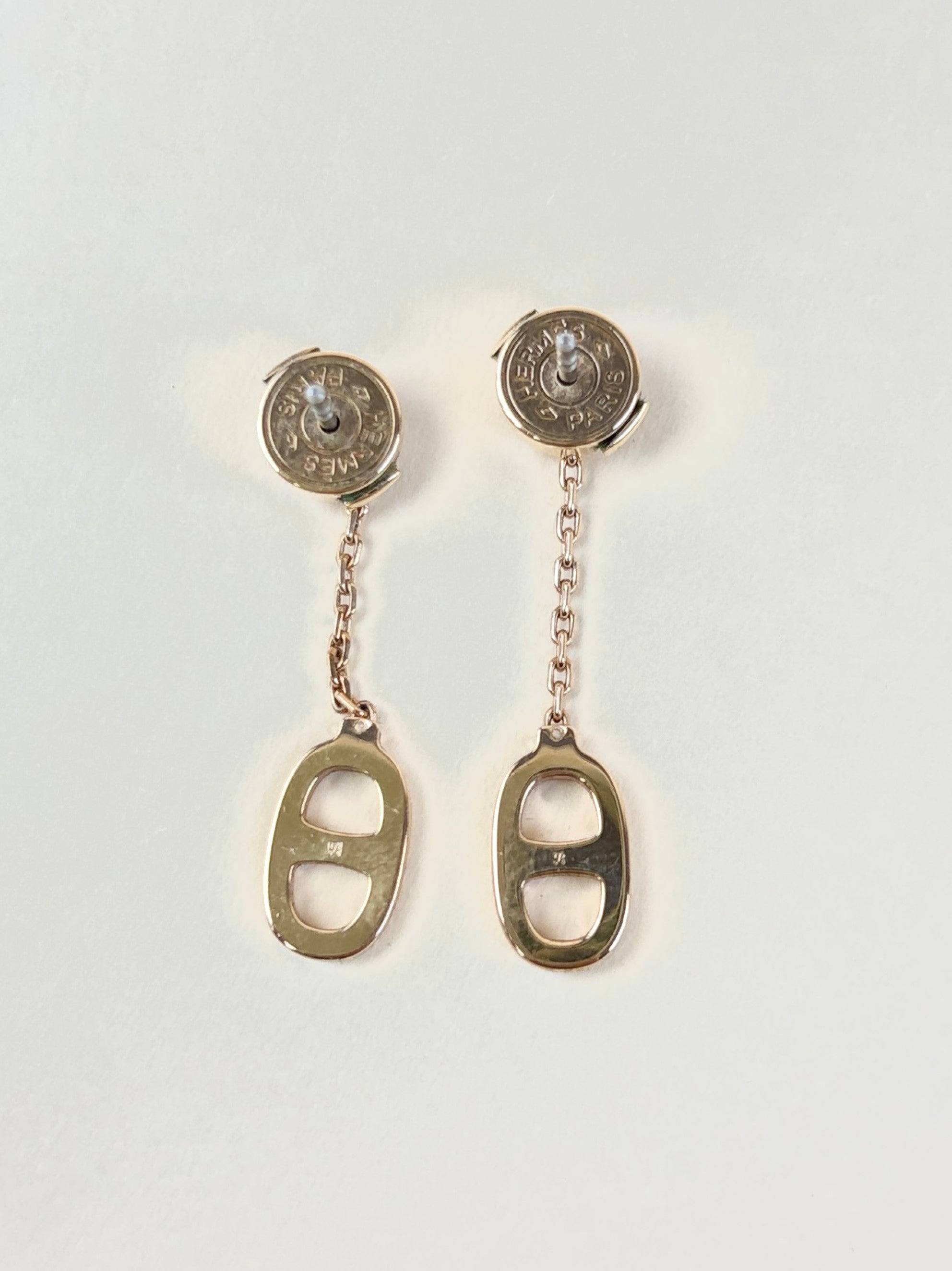 Hermes Gold Farandole Earrings